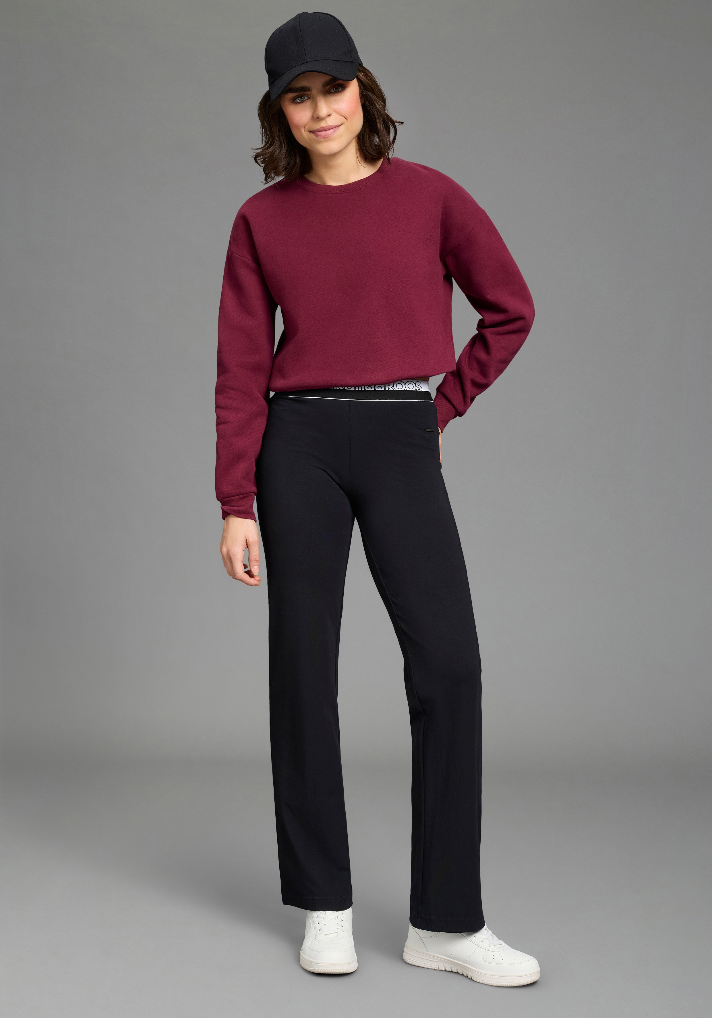 Thumbnail - KangaROOS Jazzpants weite Beinform, mit Gummizug am Bund, aus elastischem Material