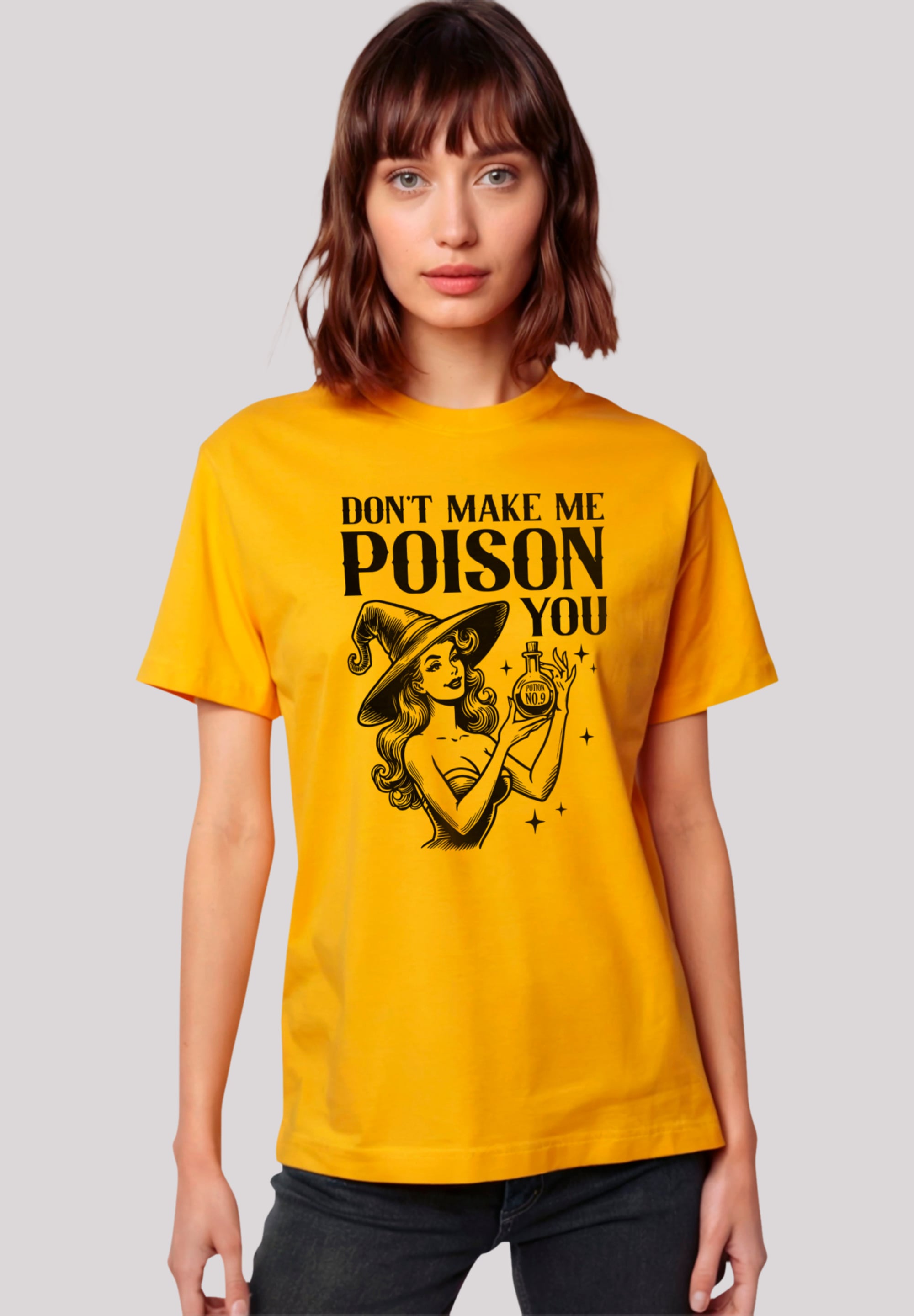 F4NT4STIC T-Shirt "Halloween Witch dont make me poison you", Premium Qualit günstig online kaufen