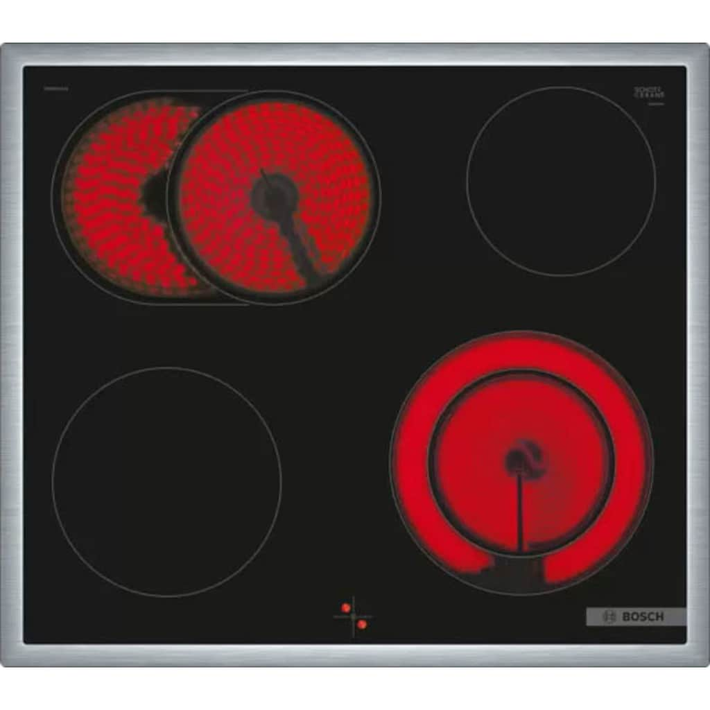 BOSCH Elektro-Herd-Set »HND411VS62«, HEA513BS2, mit Teleskopauszug nachrüstbar