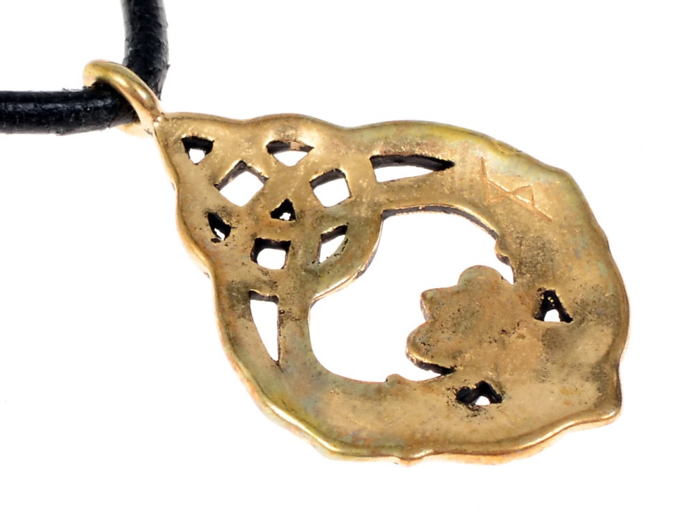 Adelia´s Amulett »Keltischer Anhänger / Amulett Claddagh Anhänger«, World of the Vikings