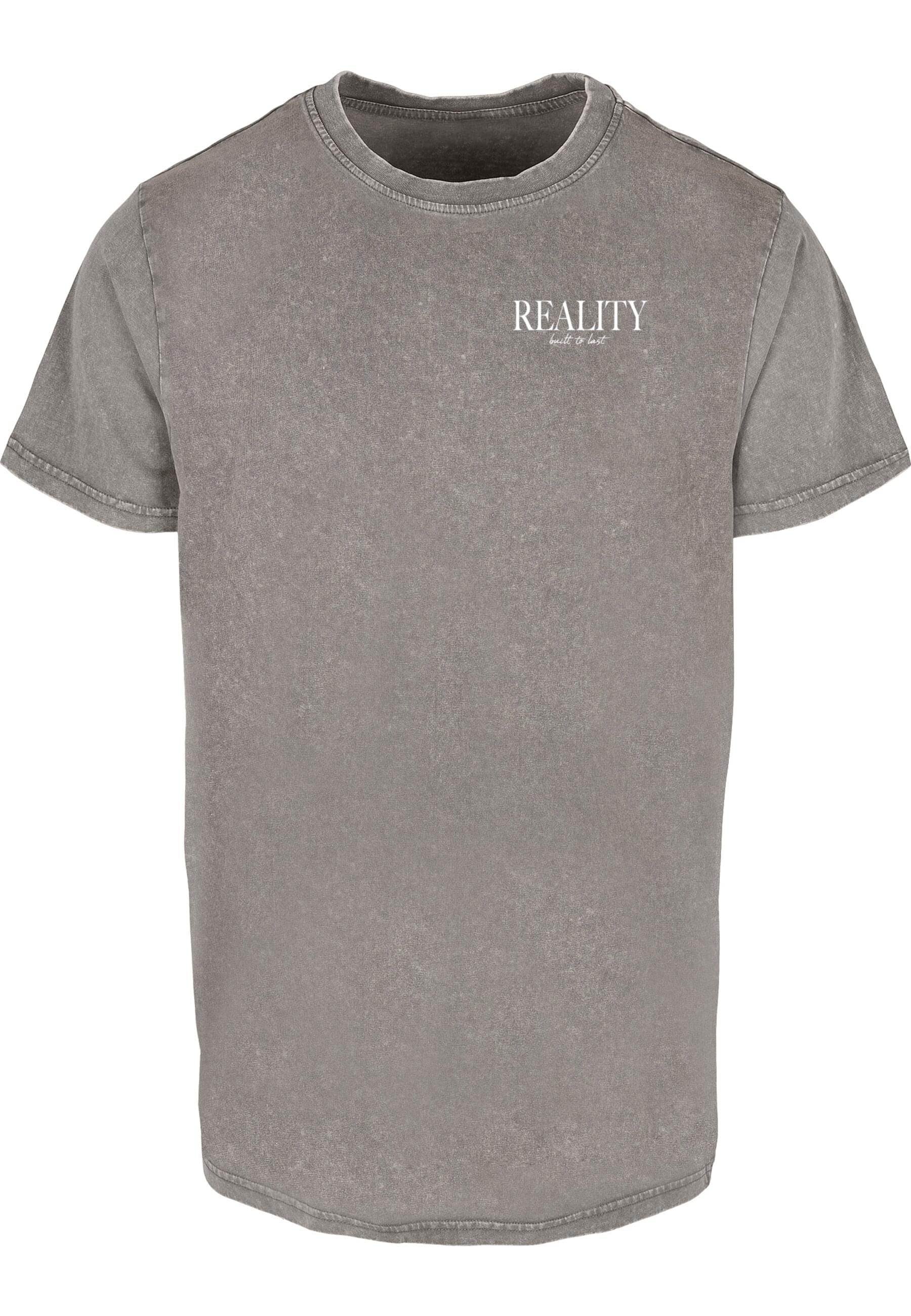 MisterTee T-Shirt "MisterTee Reality Acid Washed Round Neck Tee", (1 tlg.) günstig online kaufen