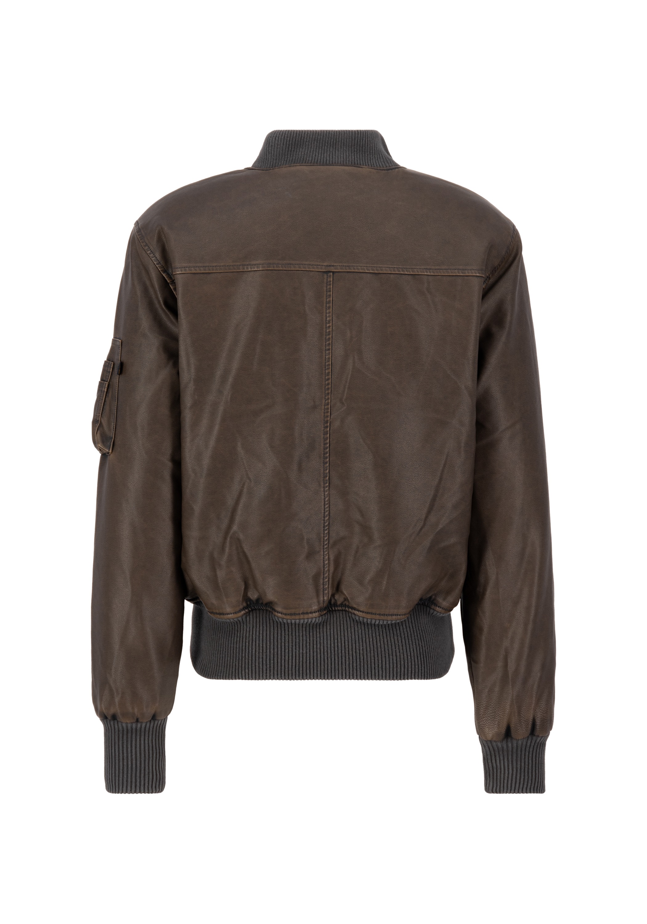 Alpha Industries Bomberjacke "MA-1 Faux Leather Vintage" günstig online kaufen
