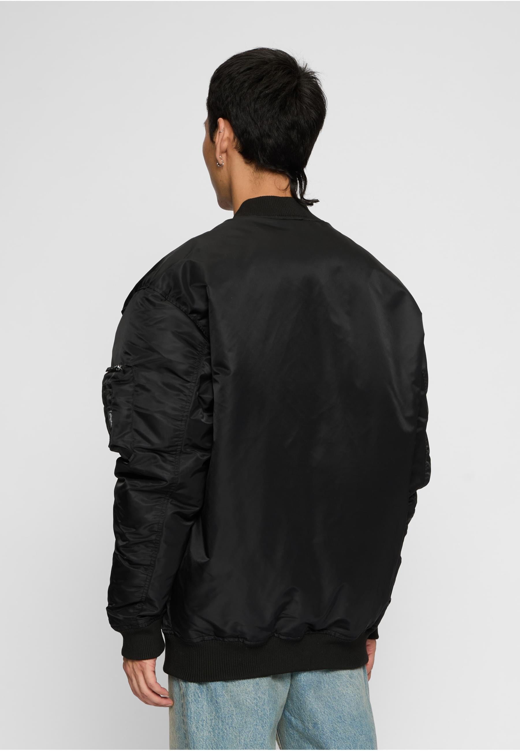 Sean John Bomberjacke »Sean John Herren JM224-008-02 Script Logo Oversize Bomberjacket«, (1 St.), mit Kapuze