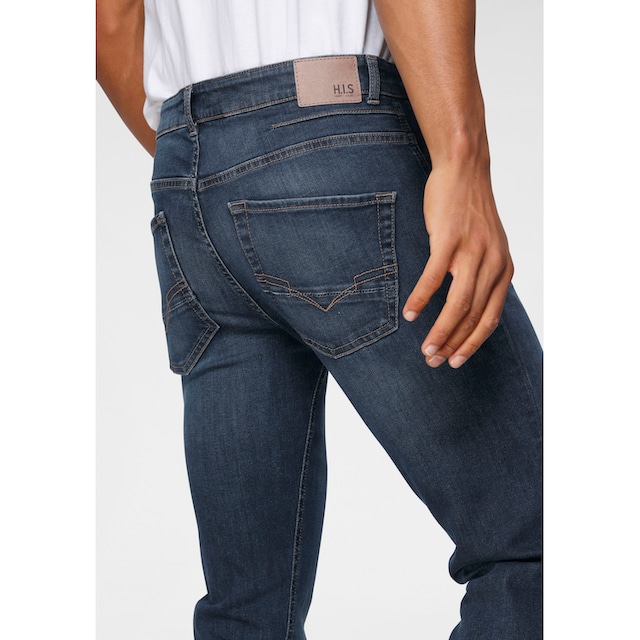 H.I.S Straight-Jeans »DALE«, Ökologische, wassersparende Produktion durch  Ozon Wash ▷ bestellen | BAUR