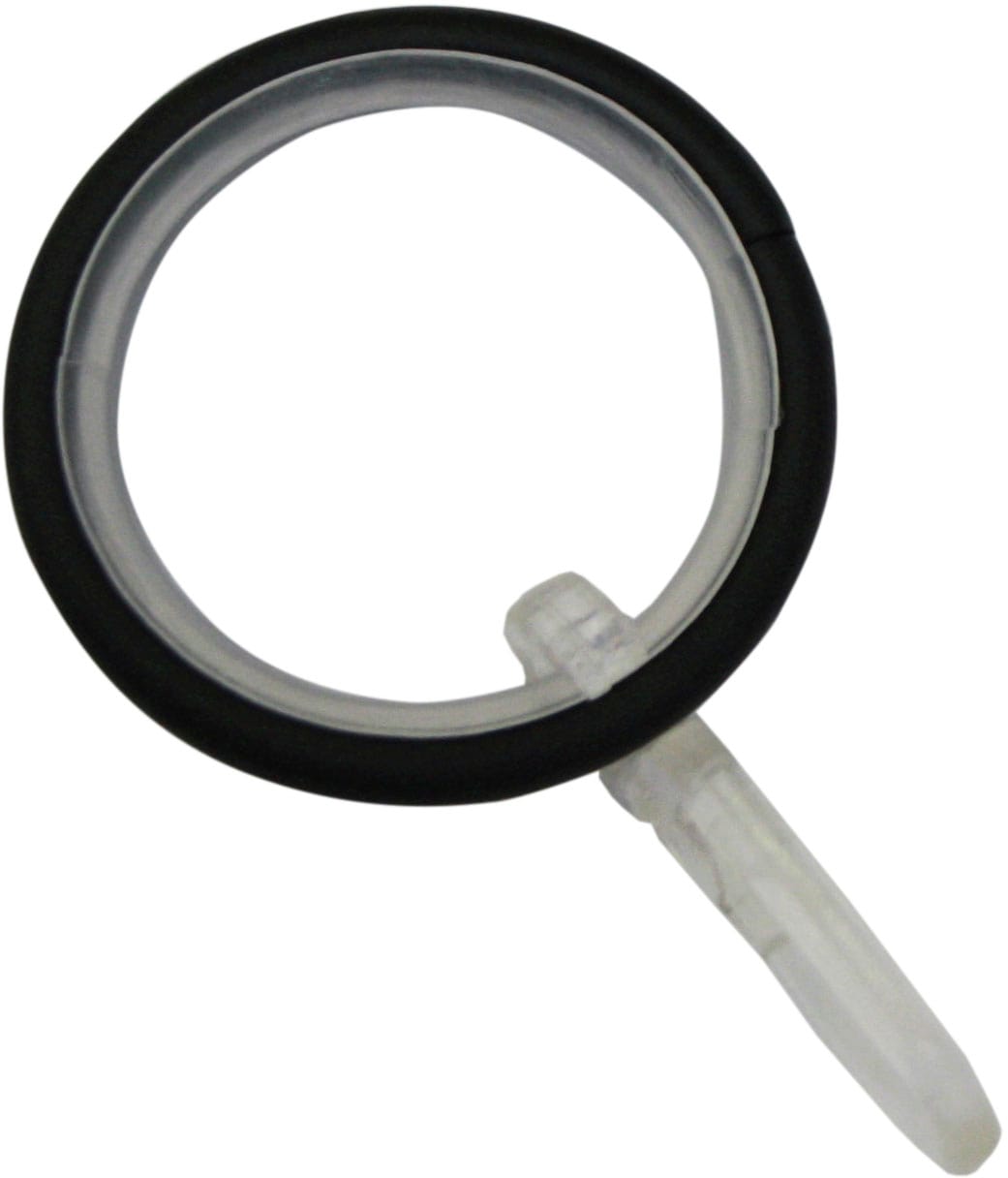 GARDINIA Gardinenring "Kreta" Serie Gardinenstangen Set Kreta Ø 16/19 mm