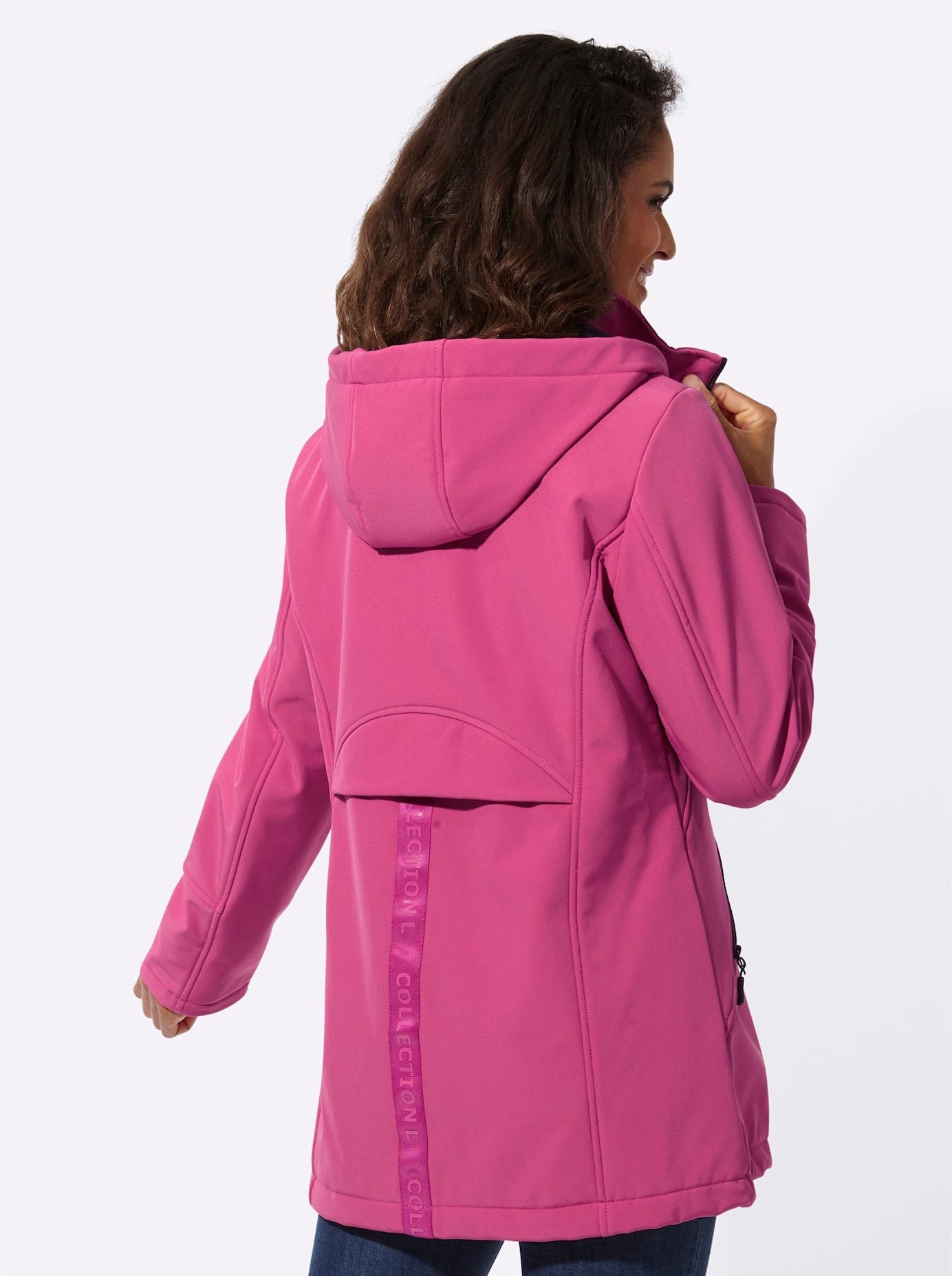 Casual Looks Softshelljacke, mit Kapuze