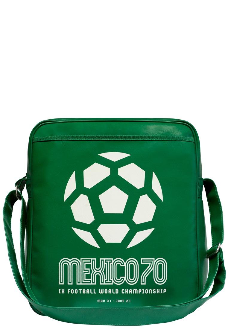 Schultertasche »Mexico 70 Fußball-Weltmeisterschaft«, mit tollem Frontdruck