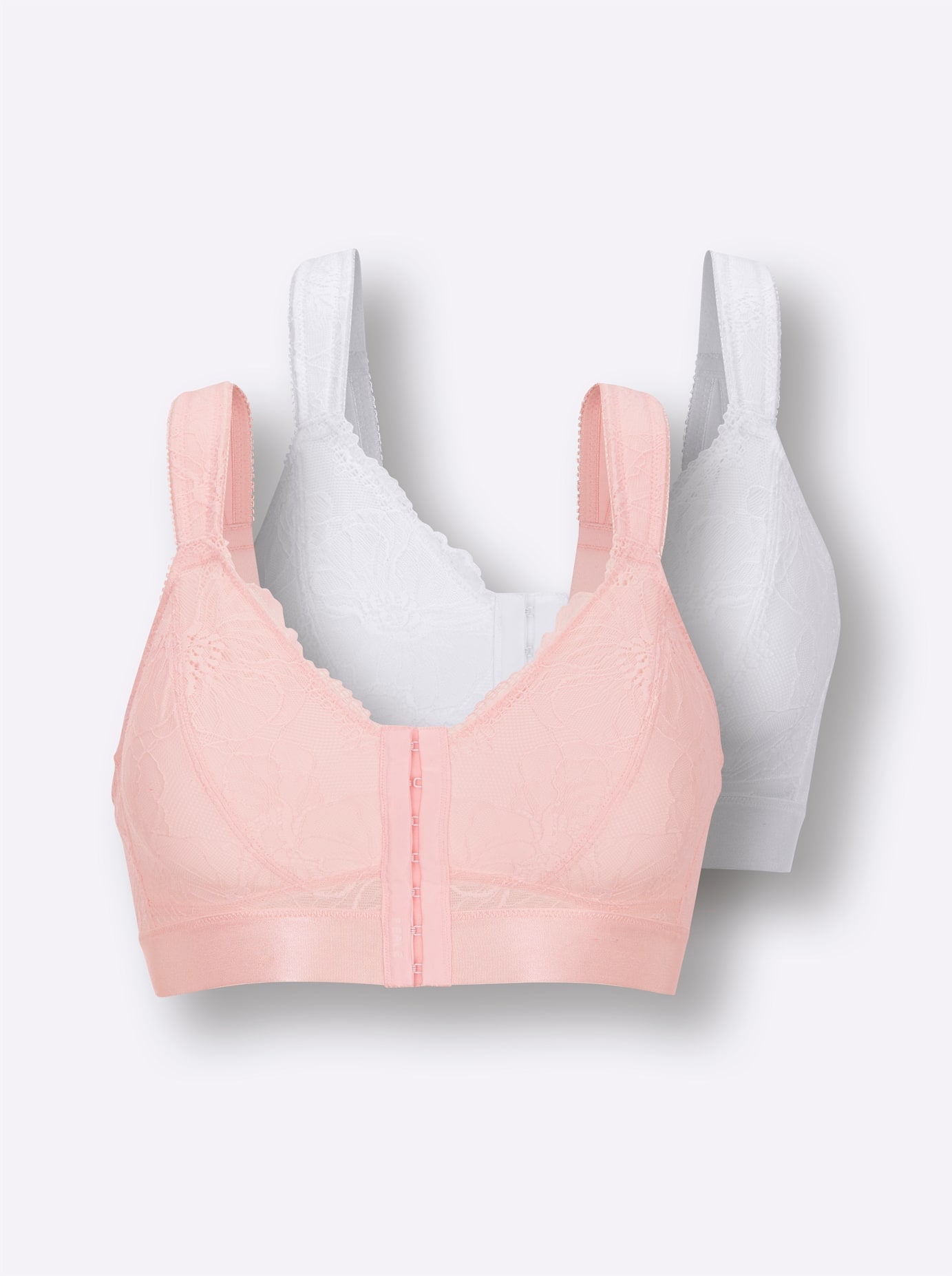 wäschepur Bügelloser BH 2-Stück-Packung, 2 tlg.