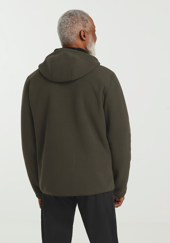 Jack Wolfskin Fleecejacke "LAKE RIDGE HOODED JKT M" mitKapuze günstig online kaufen