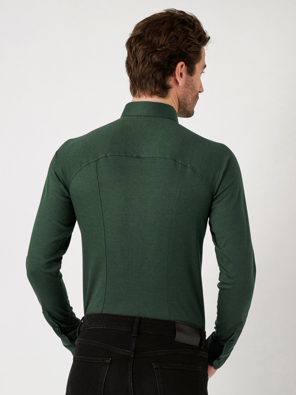 DESOTO Langarmhemd "Casual Kent 1/1", Mit Rundhalsausschnitt günstig online kaufen