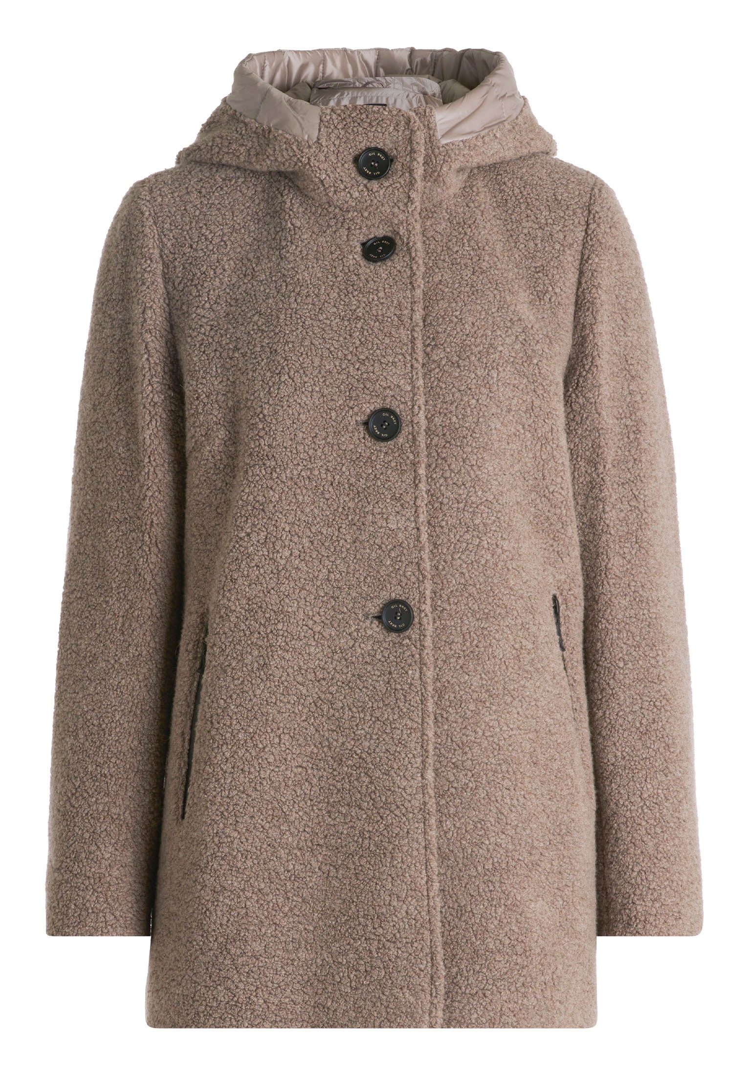 Gil Bret Wolljacke "Damen mit Kapuze" mit Kapuze günstig online kaufen