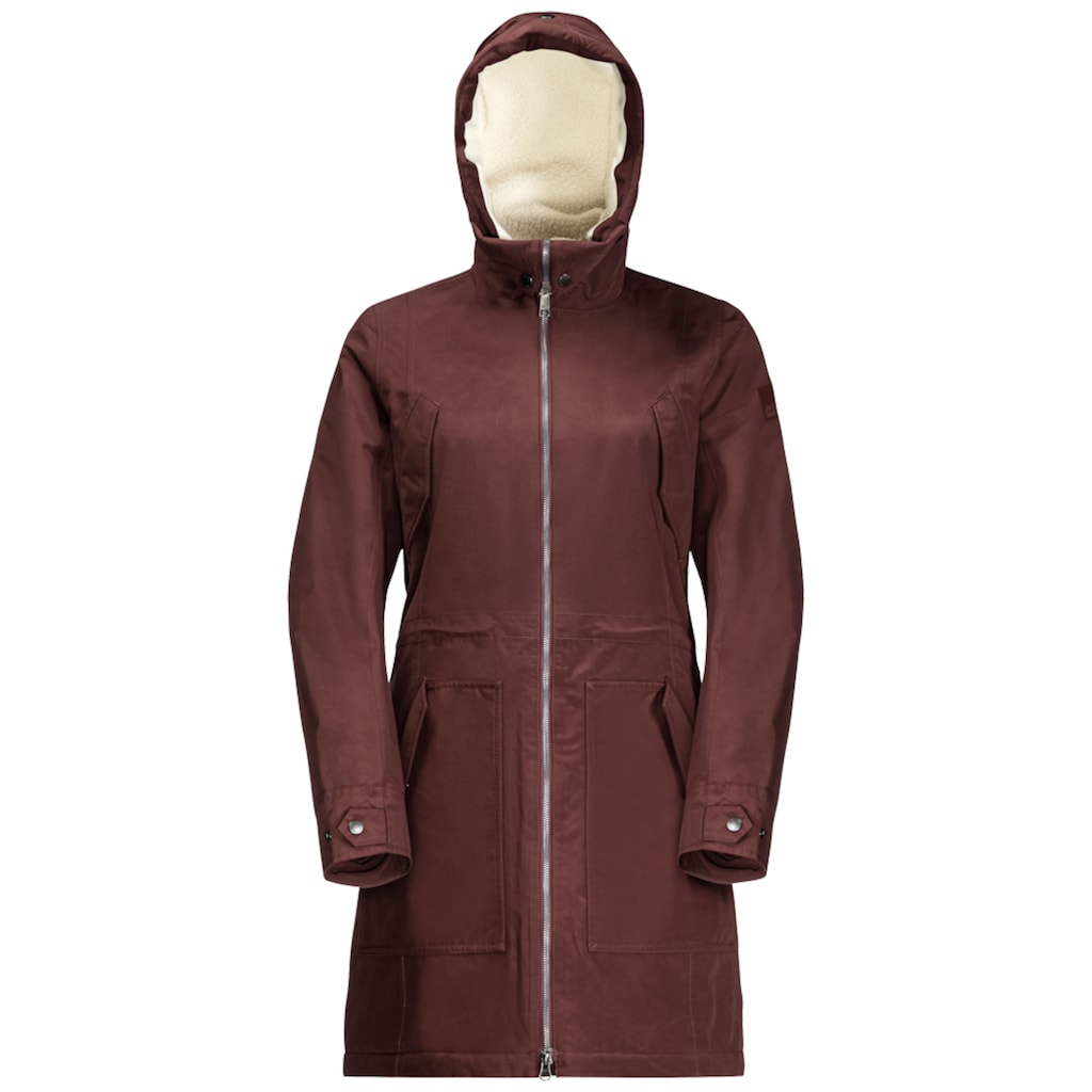 Jack Wolfskin Parka »ROCKY POINT PARKA«, mit Kapuze