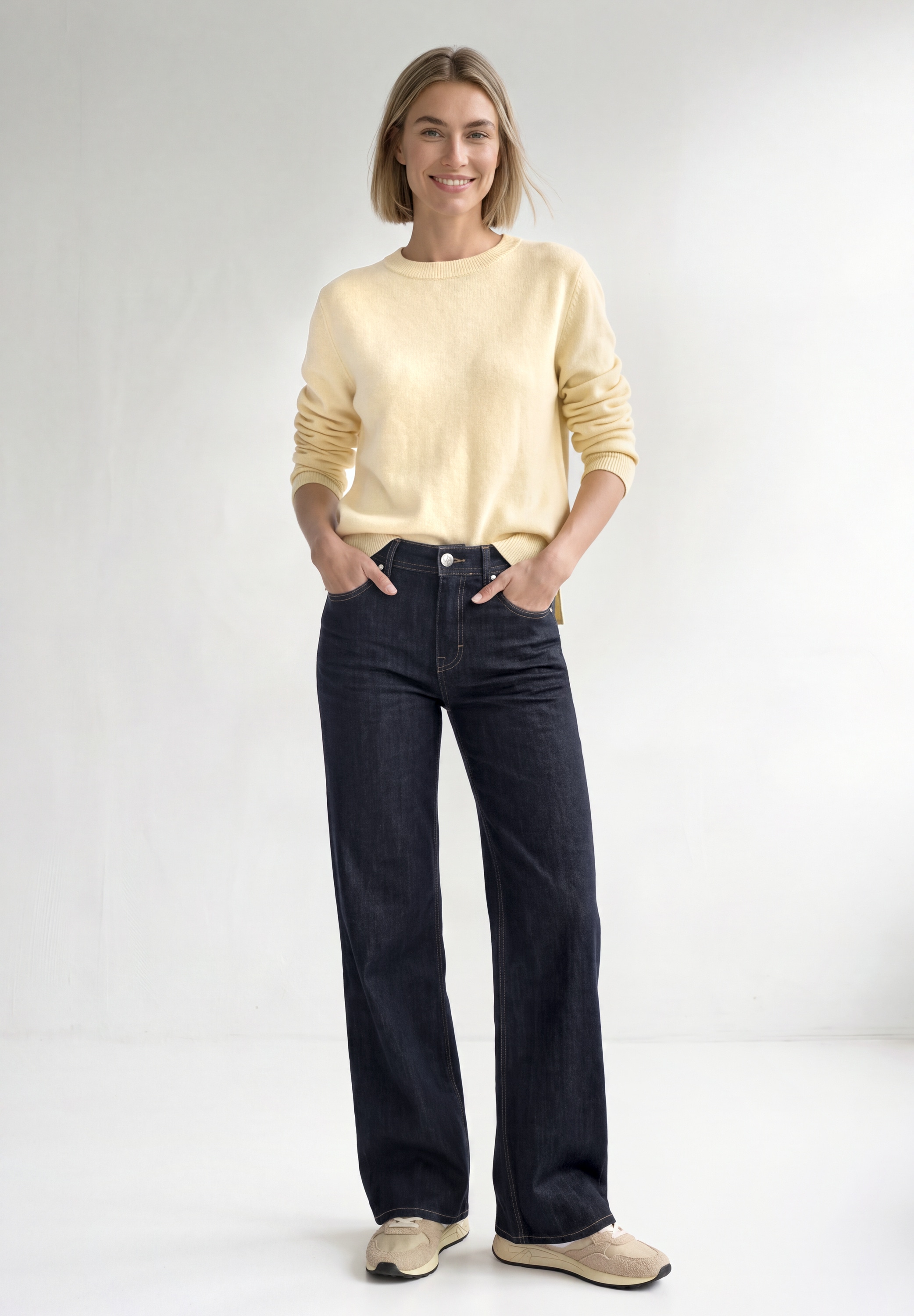STREET ONE Loose-fit-Jeans 5-Pocket-Style