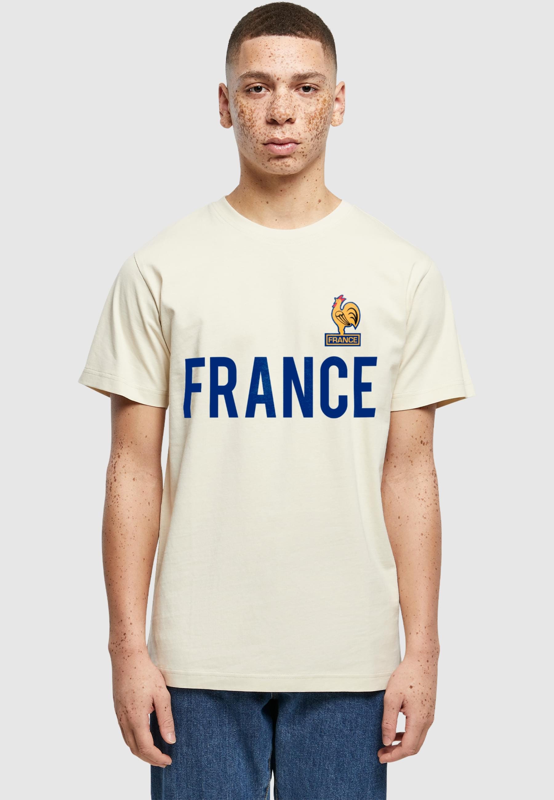 Merchcode T-Shirt »Merchcode Toffs Football - France T-Shirt«, (1 tlg.)