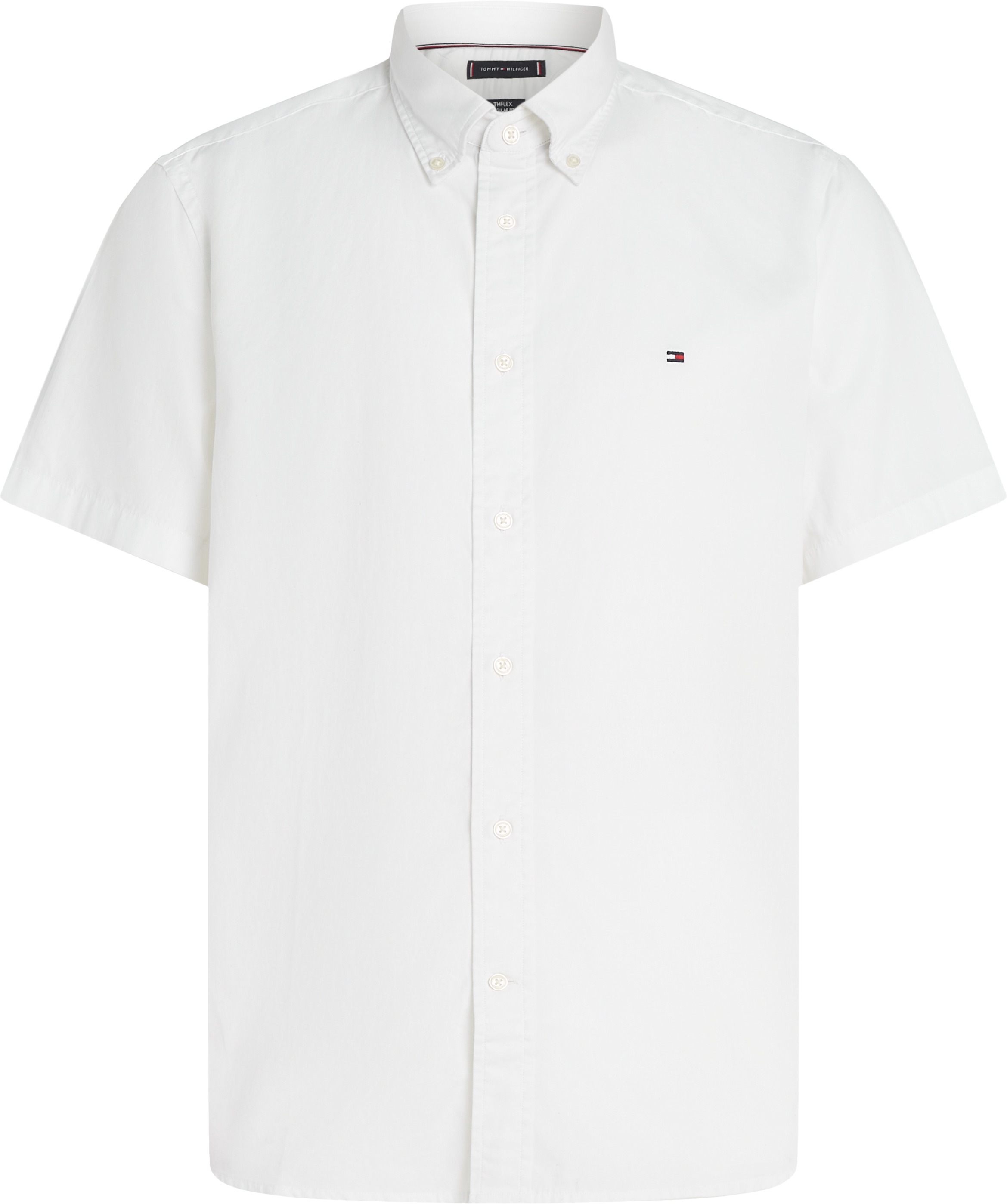 Thumbnail - Tommy Hilfiger Big & Tall Kurzarmhemd "BT-FLEX POPLIN SOLID S/S SHIRT-B" Große Größen