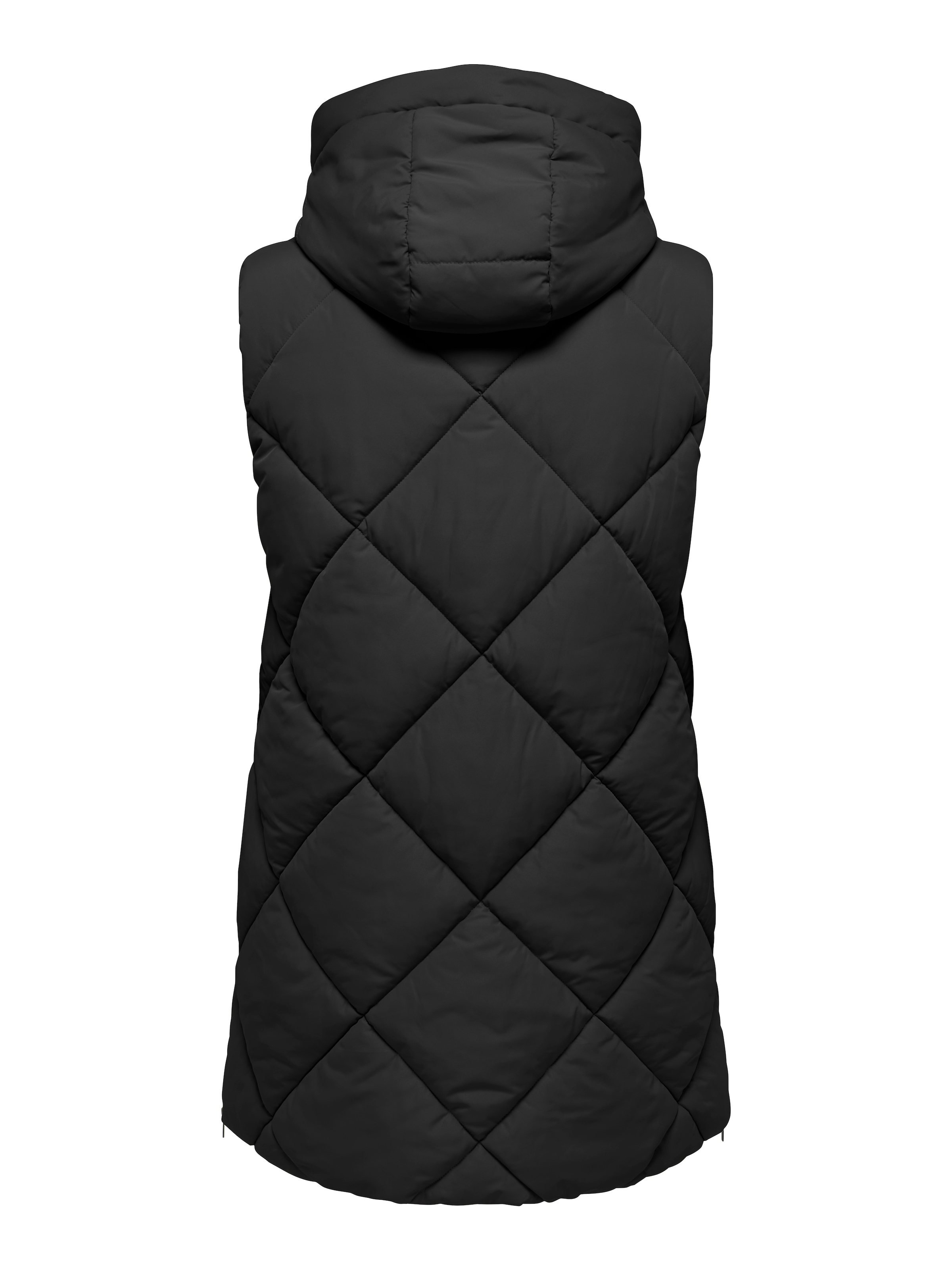 ONLY CARMAKOMA Steppweste »CARMAGGI HOOD WAISTCOAT OTW« Kunstfaser, normal geschnitten