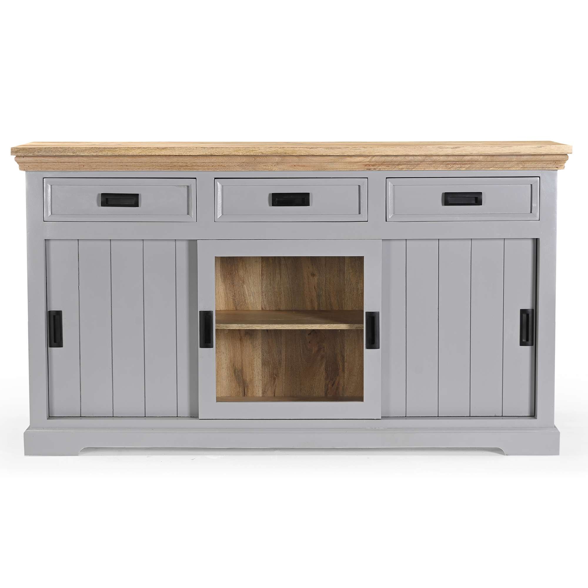 OTTO home Sideboard "Alpinist Kommode Breite/Tiefe/Höhe 160/40/90 cm" mit 3 günstig online kaufen