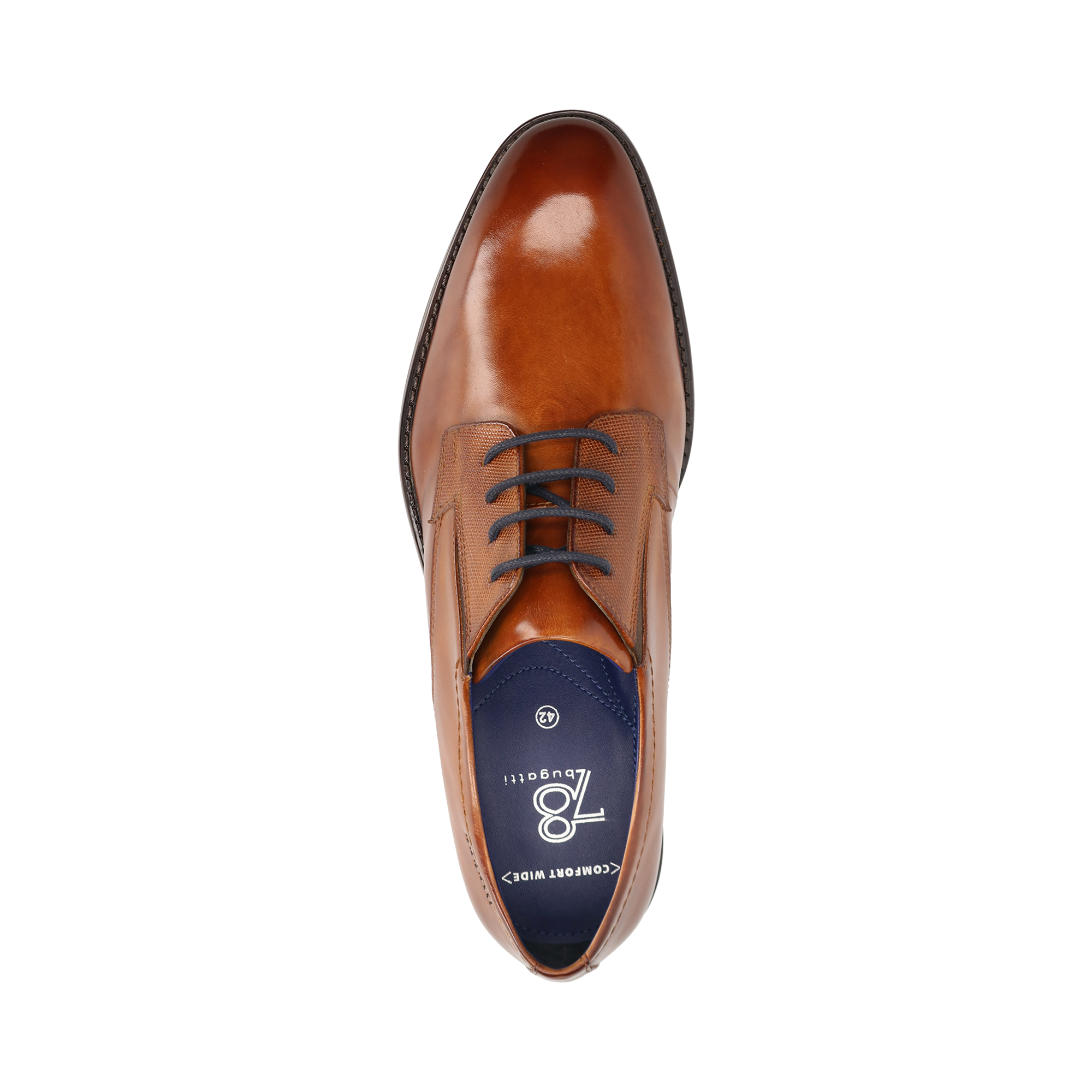 bugatti Schnürschuh  Halbschuh, Anzugschuh, Business Schnürer mit edler Prägung