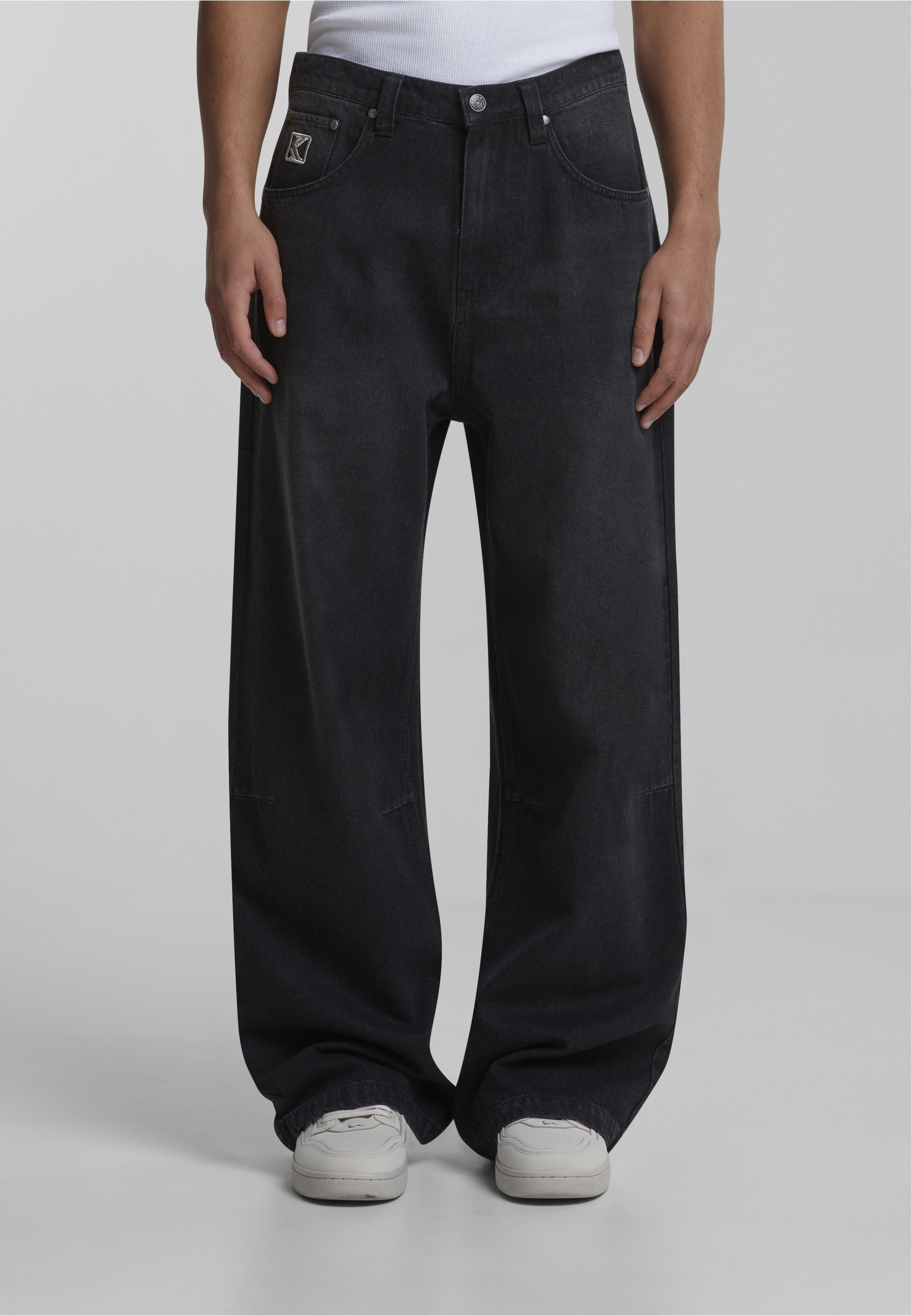 Karl Kani Bequeme Jeans »Karl Kani Karl Kani OG Washed Denim Baggy Pants«