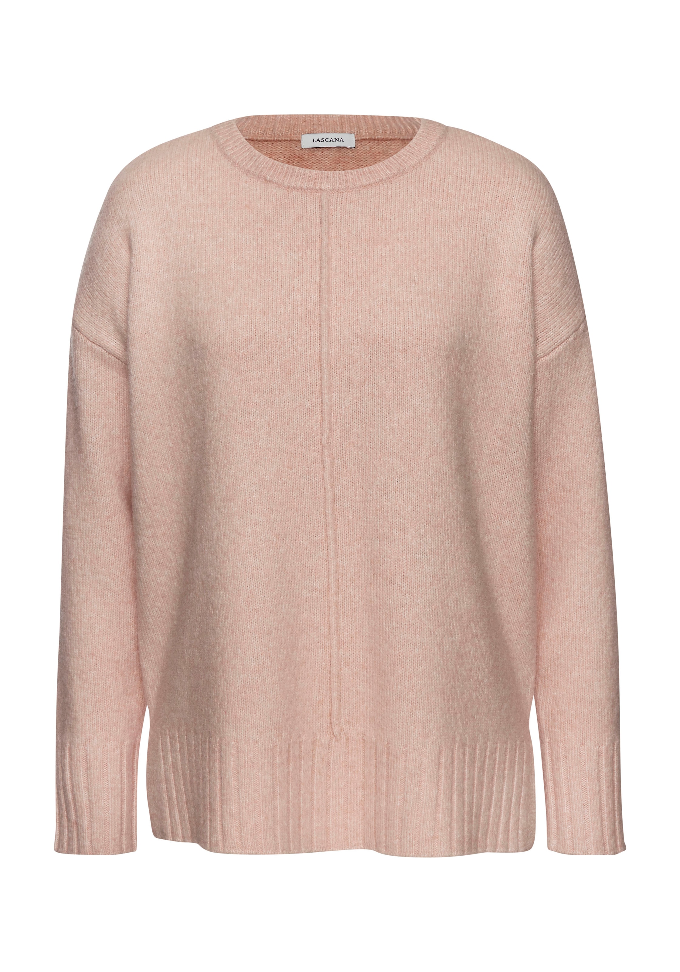 LASCANA Rundhalspullover, aus supersofter Strickqualität, Basic