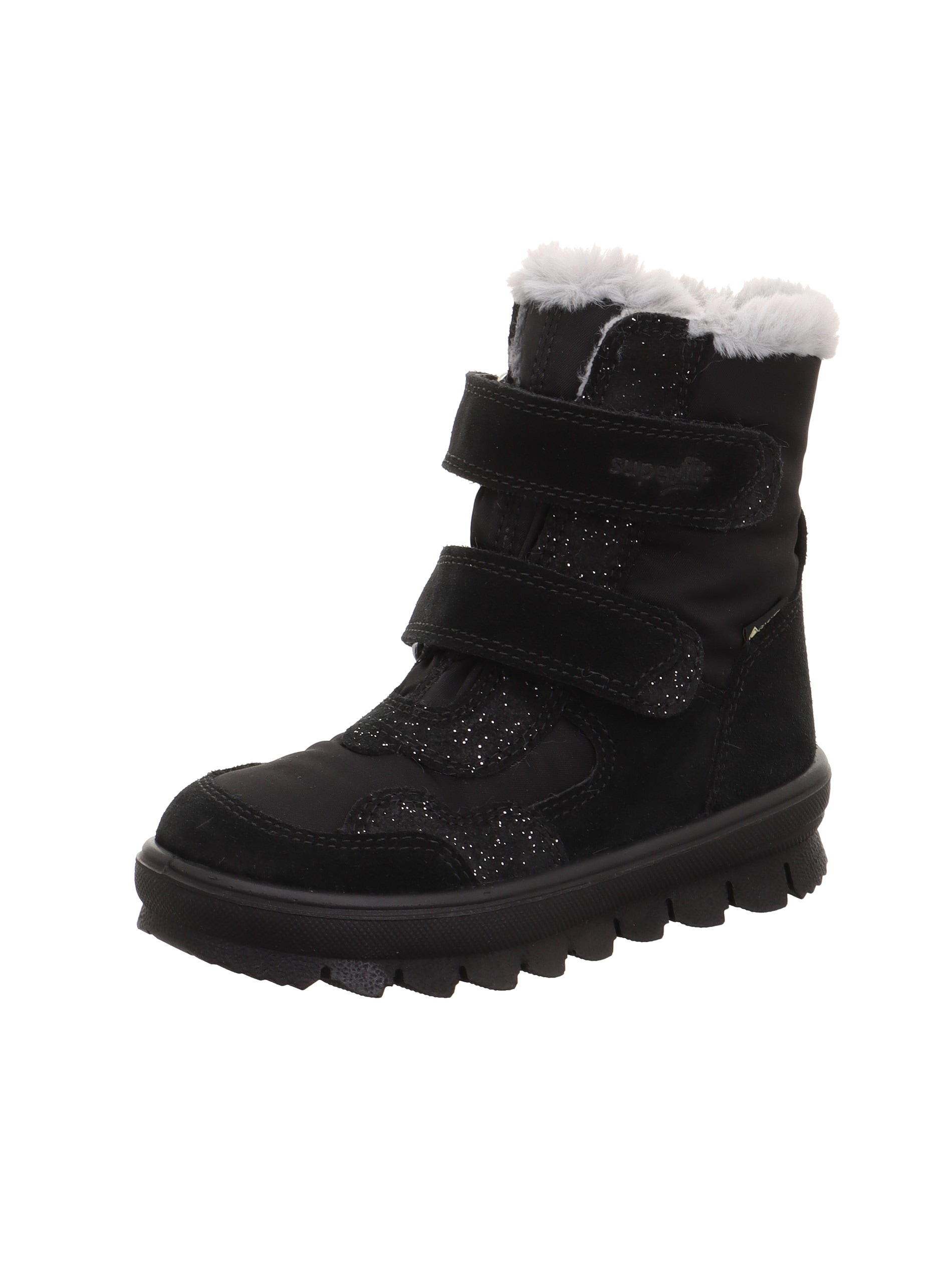 Superfit Winterboots "FLAVIA, WMS: mittel" Klettboots mit Glitzerdetails, Größenschablone zum Download