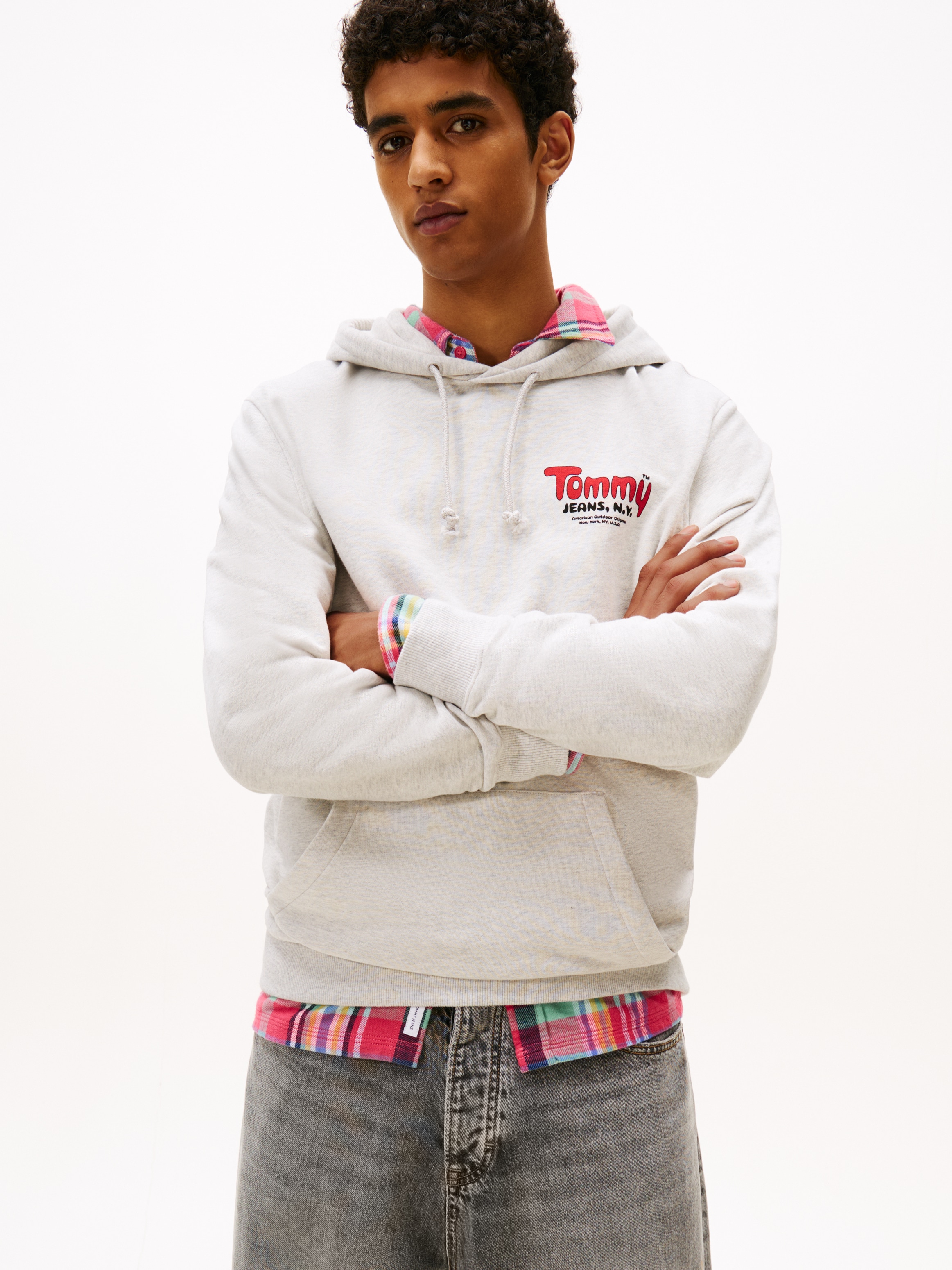 Tommy Jeans Kapuzensweatshirt "FONT PLAY HOODIE", Regular fit mit Kapuze günstig online kaufen