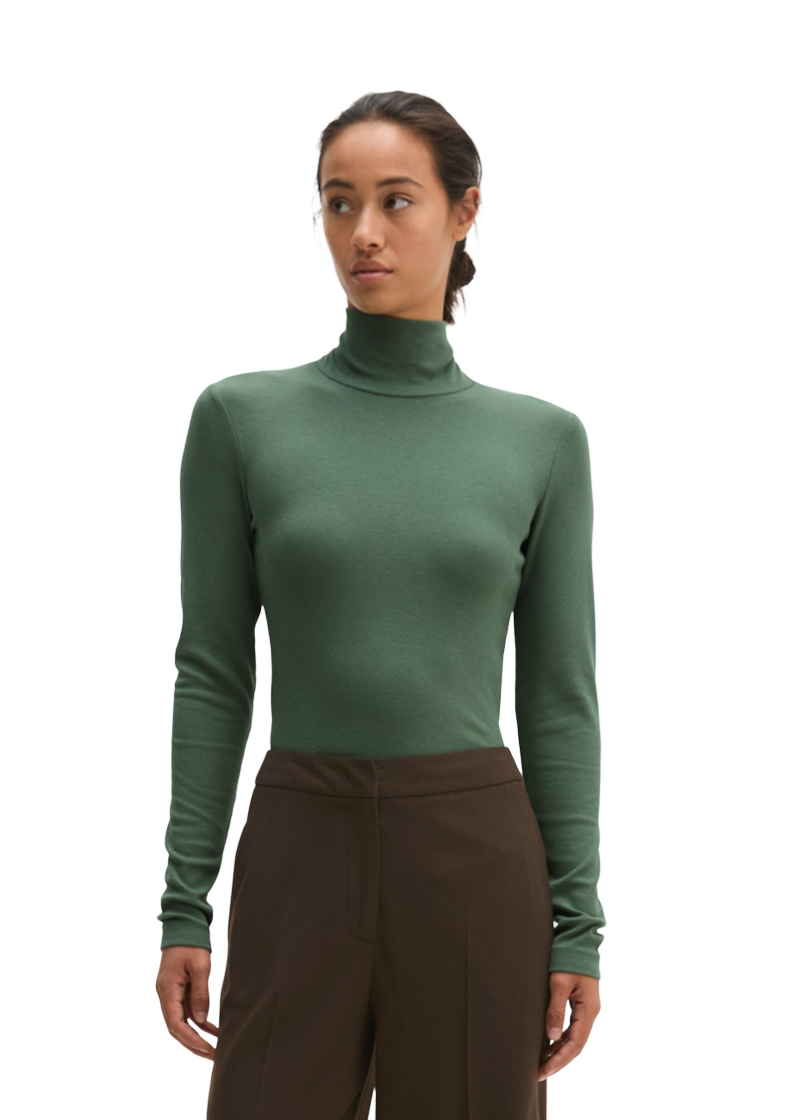 Marc OPolo Langarmshirt "aus TENCEL™ Modal-Baumwolle-Mix"