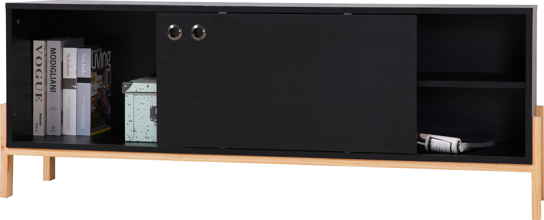 INOSIGN Lowboard »Melia«, Kommode mit Kabeldurchführungen