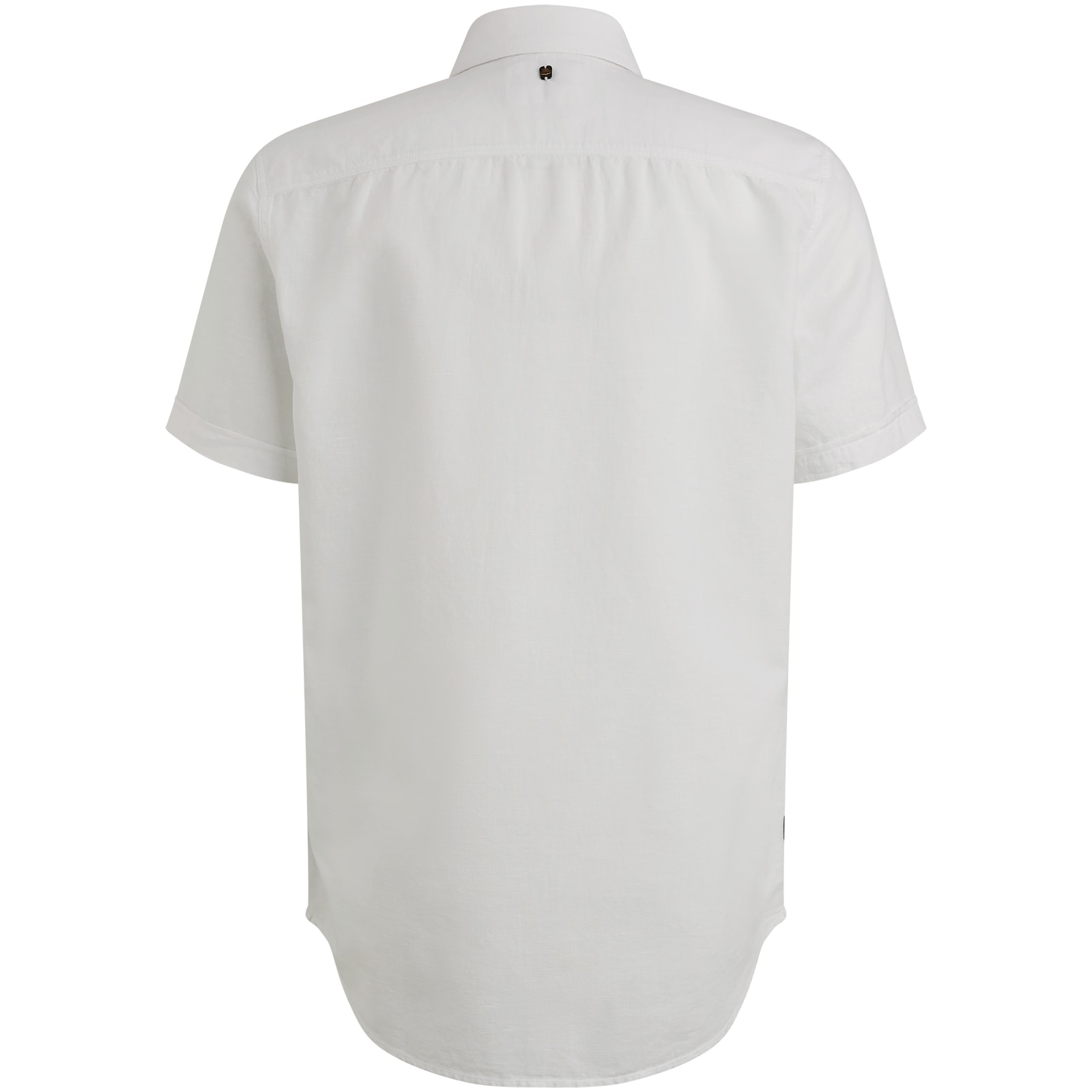 PME LEGEND Kurzarmhemd »Short Sleeve Shirt Ctn Linen 2 tone«, in melierter Optik
