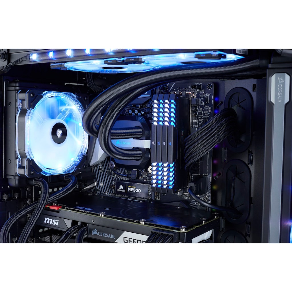 Corsair Gaming-Gehäuse »570X RGB Mirror Black«