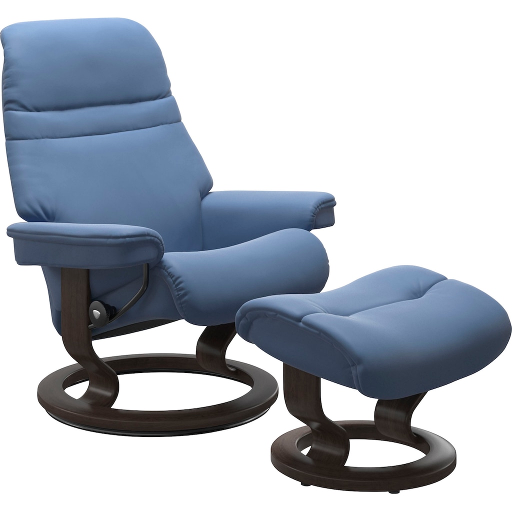 Stressless® Relaxsessel »Sunrise«, (Set, Relaxsessel mit Hocker)