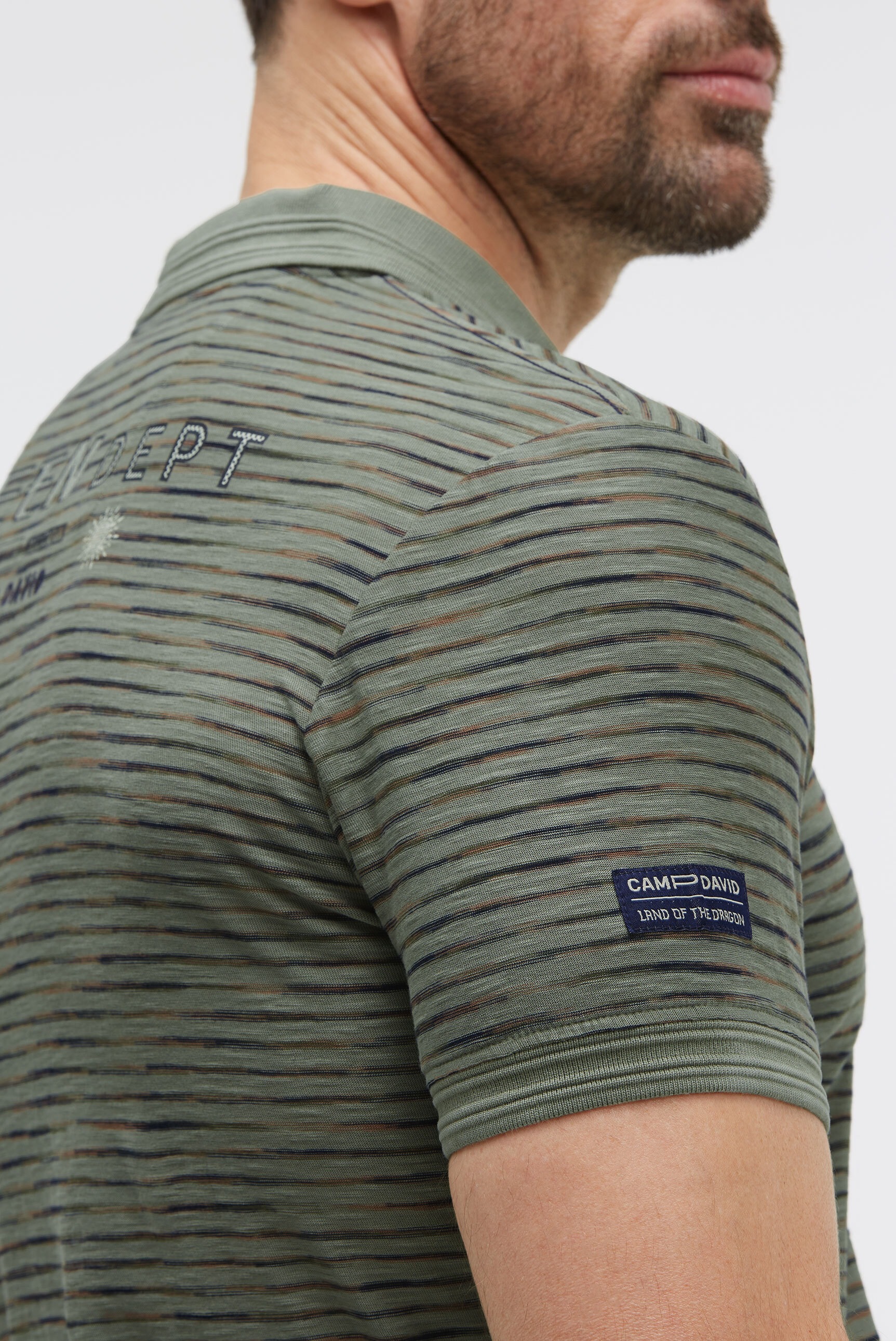 CAMP DAVID Poloshirt aus Baumwolle