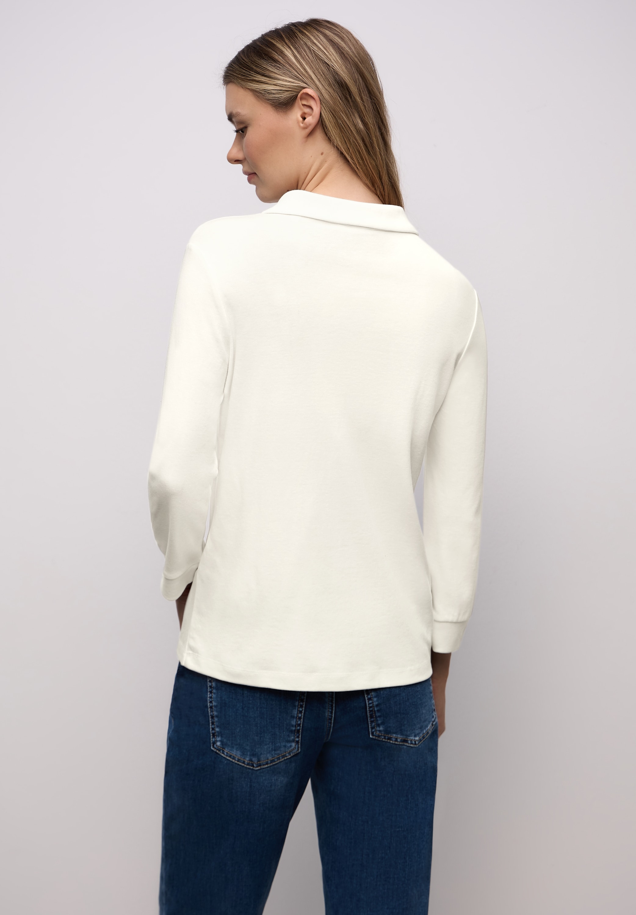 STREET ONE Poloshirt mit Zipper