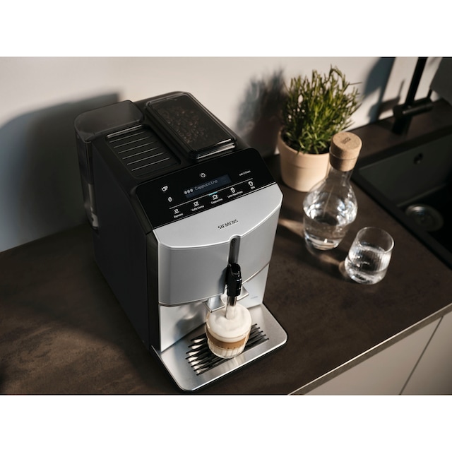 SIEMENS Kaffeevollautomat »TF303E01«, Daylight silver auf Raten | BAUR