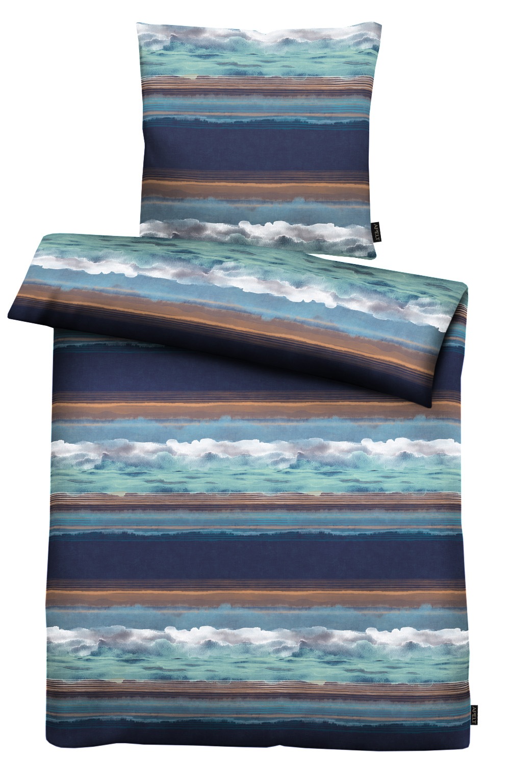 APELT Bettwäsche »Dream« 2 Bettwäsche-Set mit Reißverschluss, Baumwoll-Satin, Digitaldruck