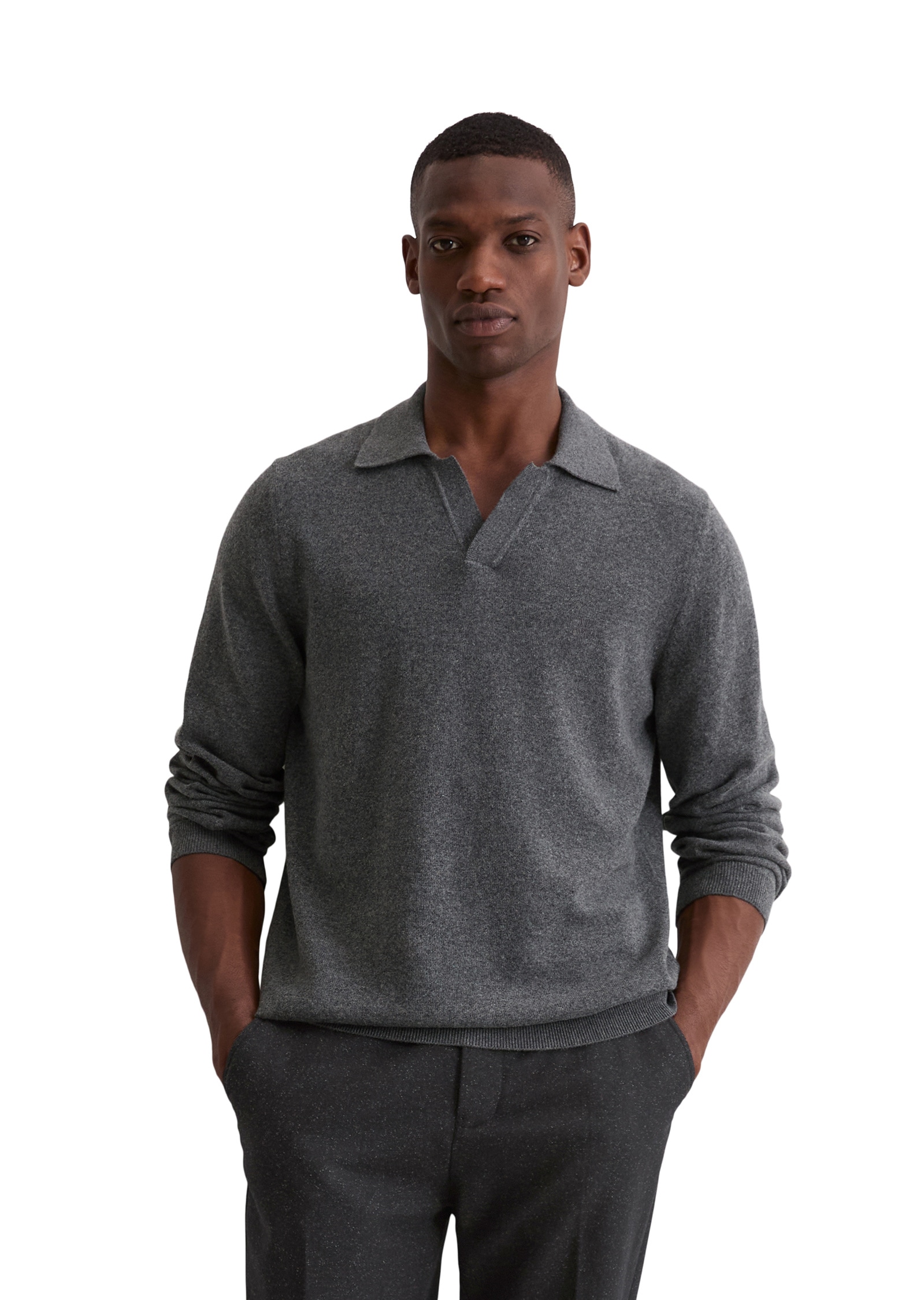 Marc OPolo Strickpullover "aus softem Bio-Bauwoll-Schurwoll-Mix" günstig online kaufen