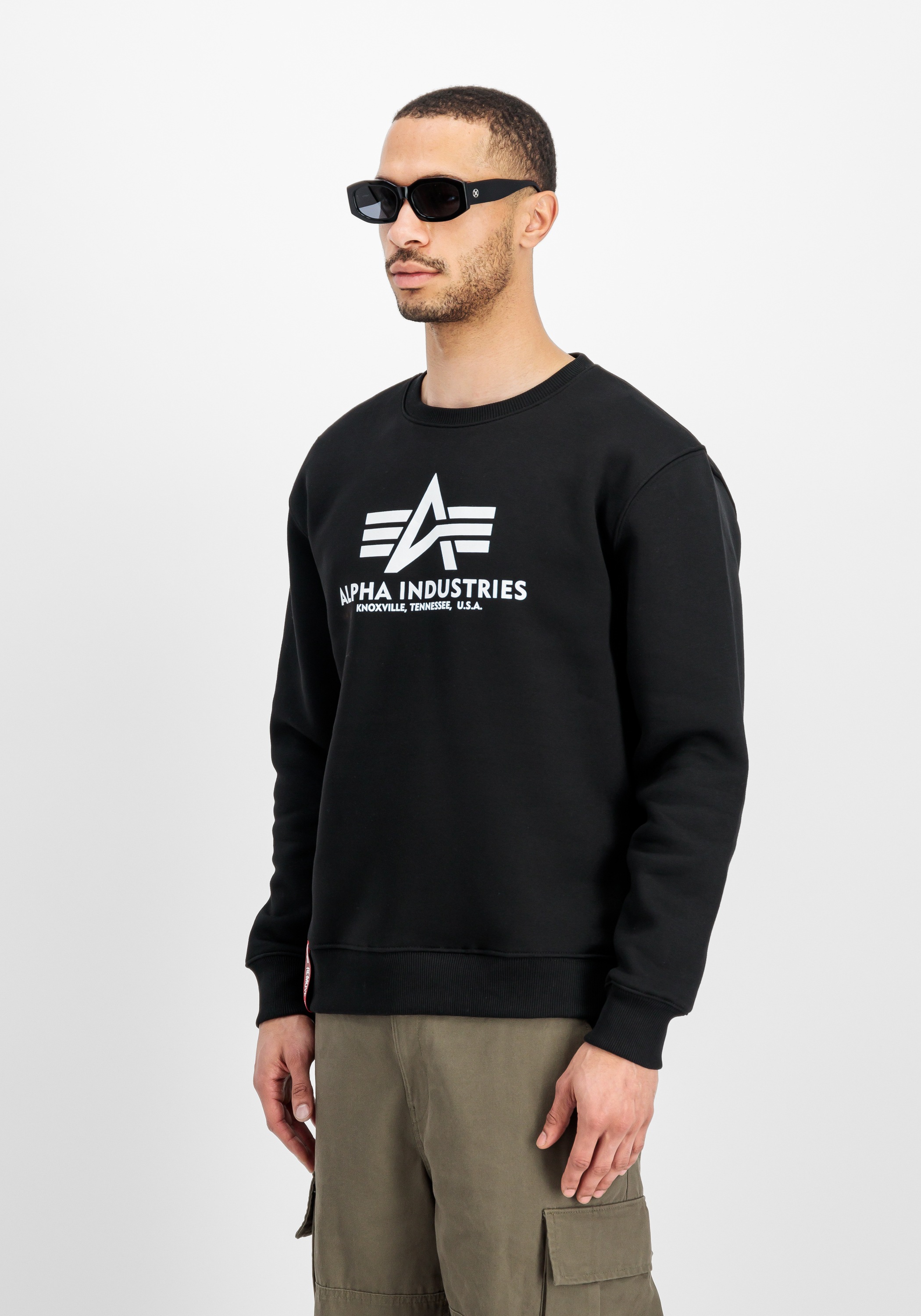 Alpha Industries Sweater »Basic Sweatshirt BL Sweatshirt«