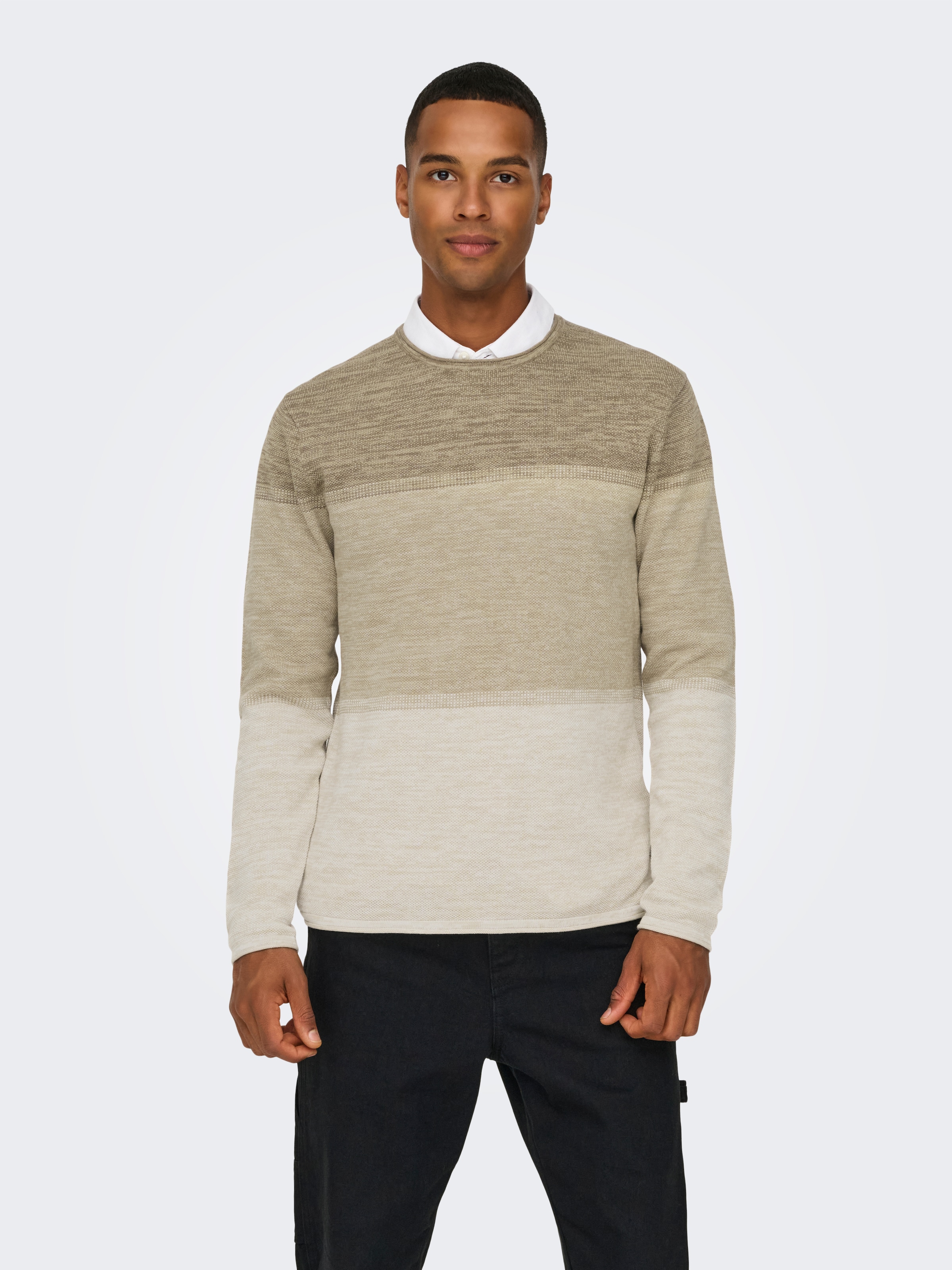 ONLY & SONS Strickpullover ONSFELIX REG 12 CREW KNIT NOOS günstig online kaufen