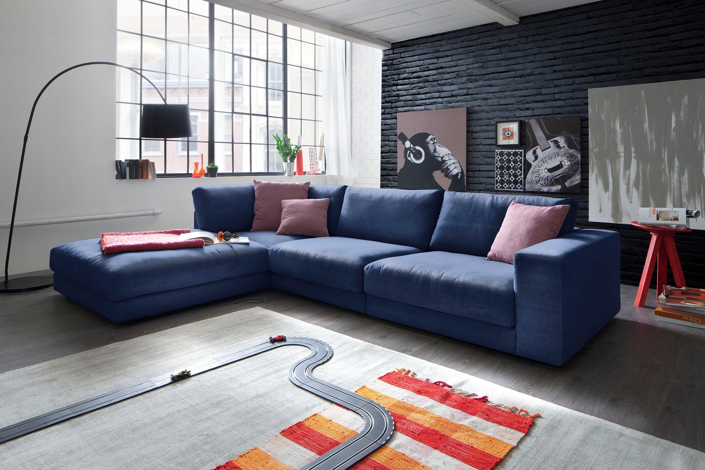 3C Candy Ecksofa »Enisa II L-Form«, bestehend aus Modulen, daher auch individuell aufstellbarbar