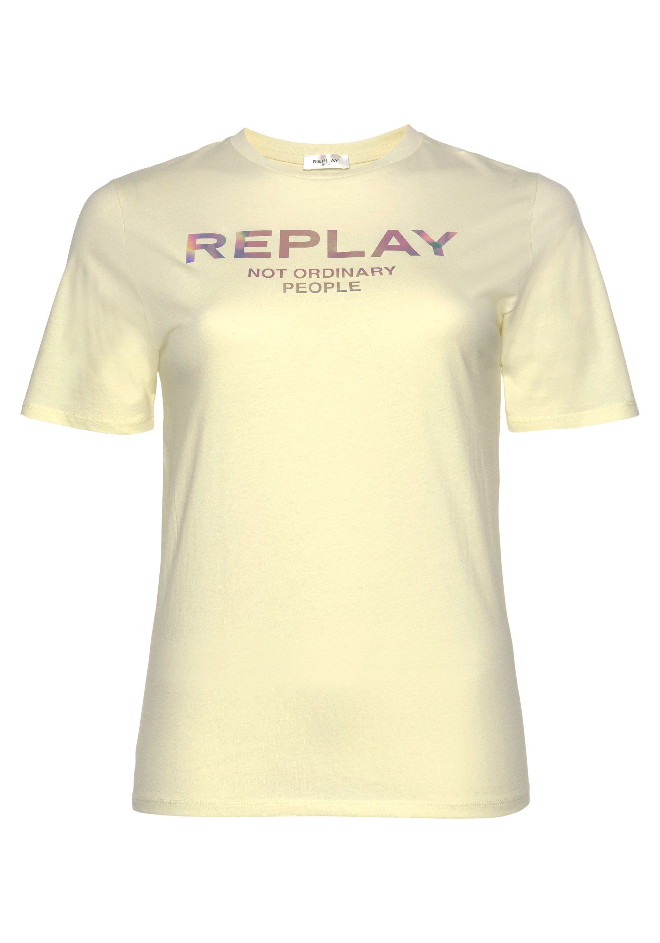 Replay T-Shirt, mit Logoprint günstig online kaufen