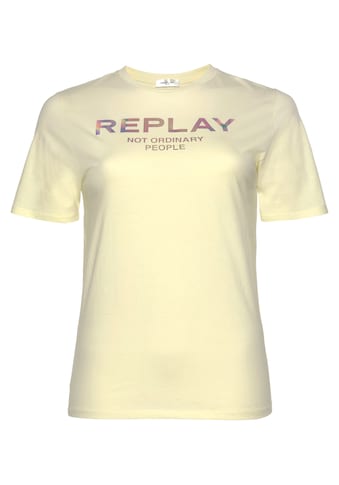 Replay Marškinėliai su Logoprint