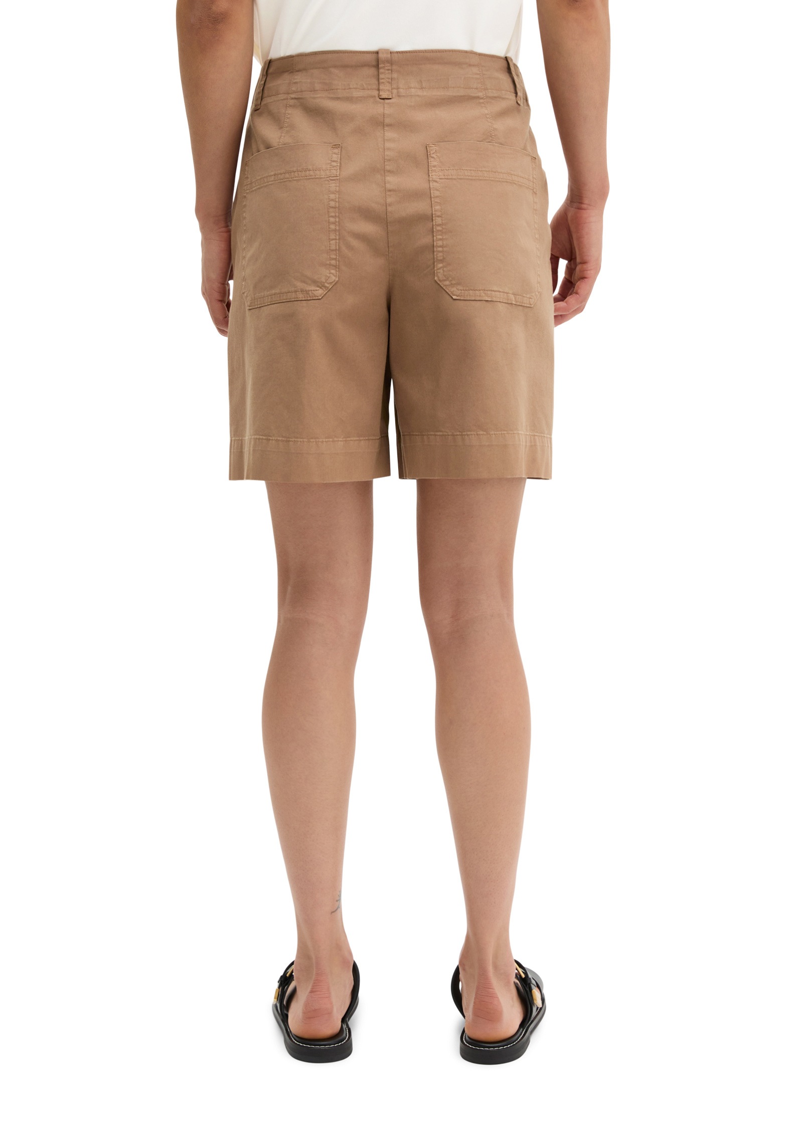 Marc O'Polo Shorts »aus Organic Cotton-Lyocell-Leinen-Mix«