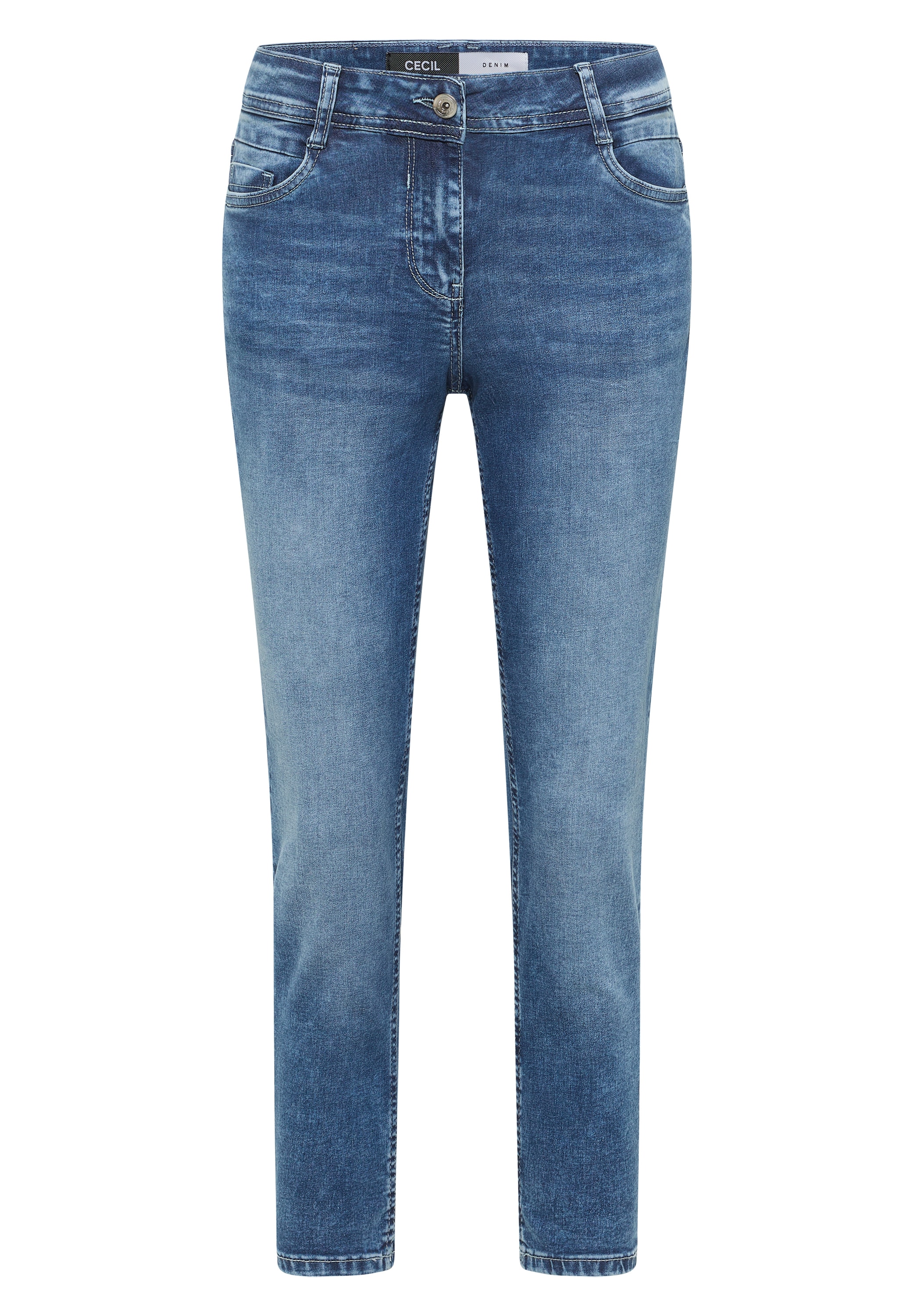 Cecil Comfort-fit-Jeans Middle Waist