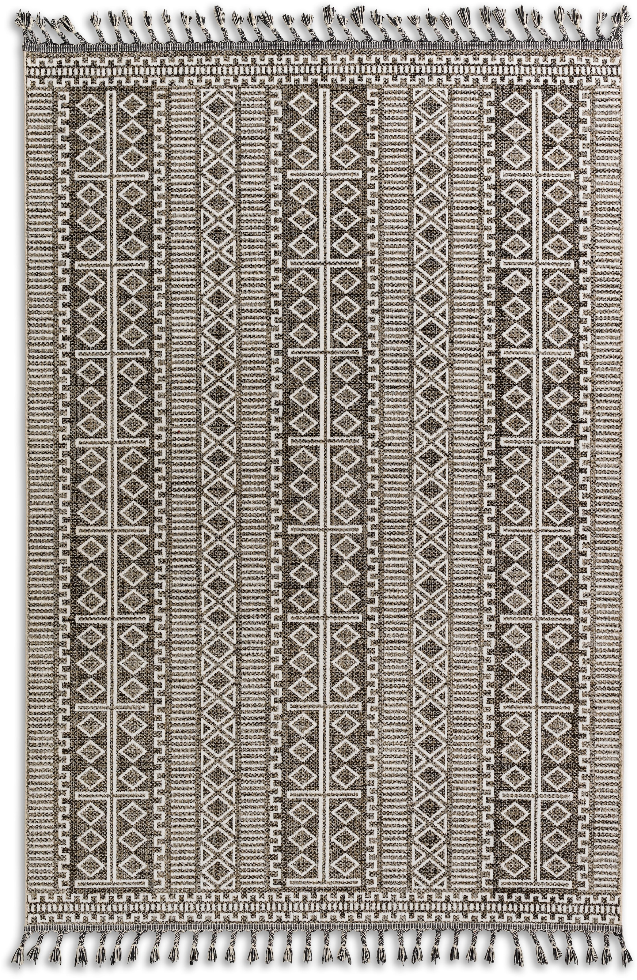 ASTRA Teppich »Ravenna 6634 226«, auf Fransen eleganter Kurzflorteppich rechteckig, mit Rechnung | BAUR