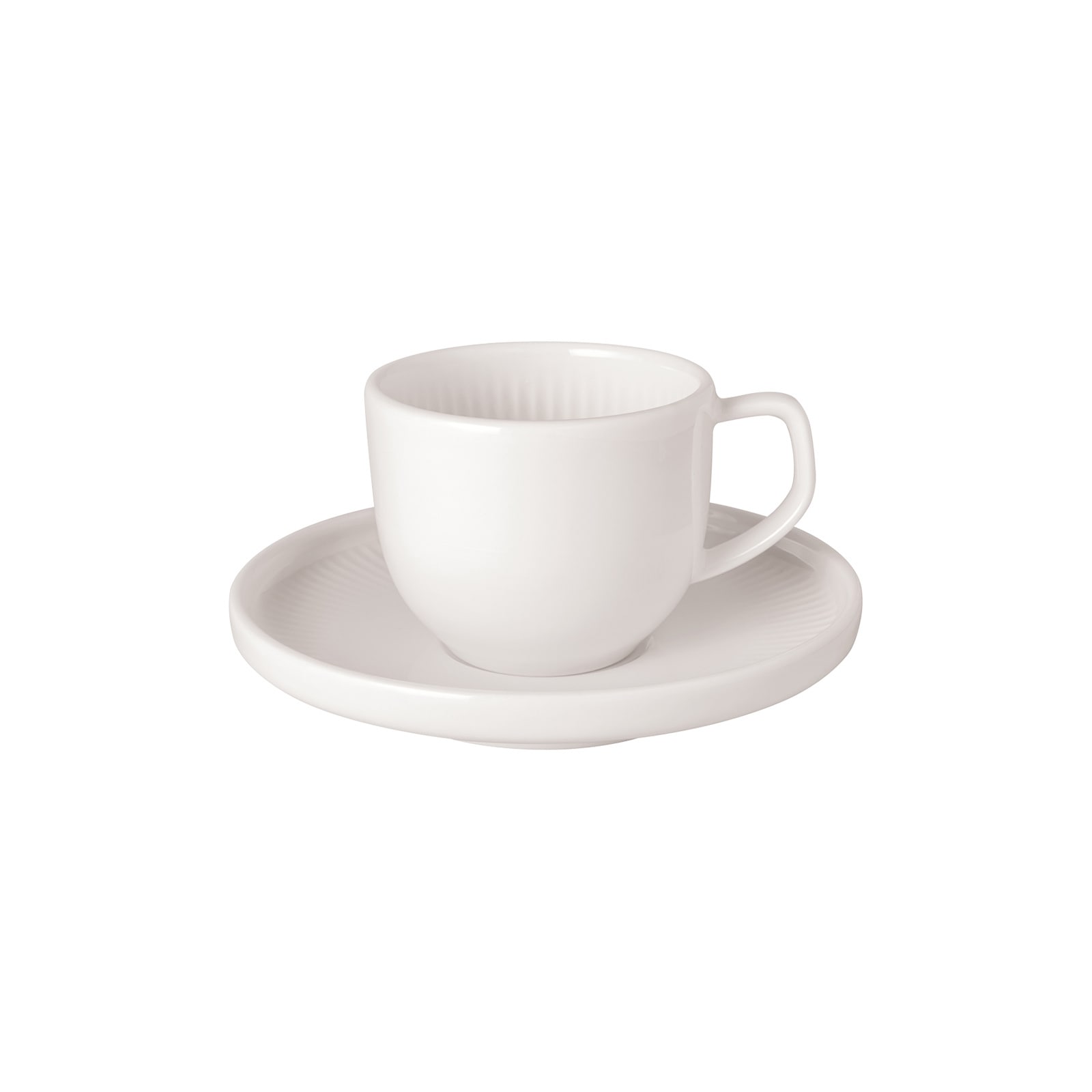 Villeroy & Boch Tasse "Espressotasse mit Untertasse Afina 50 ml weiß" günstig online kaufen