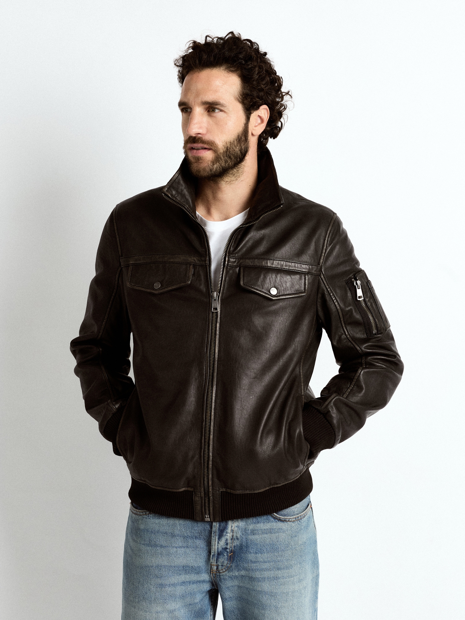 JCC Lederjacke "31025203"