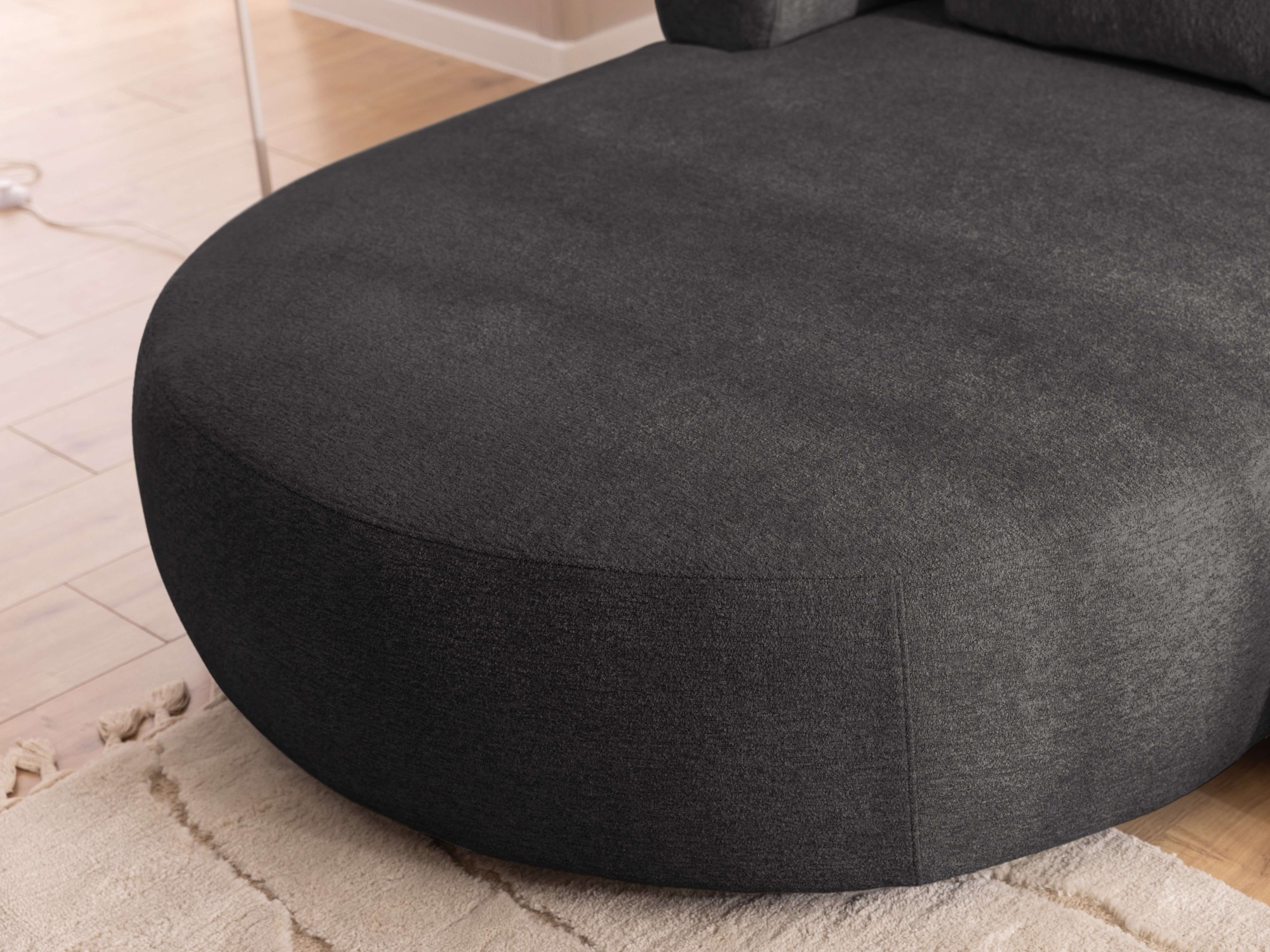 Home affaire Ecksofa »LUSSAC L-Form Design-Sofa mit Zierkissen, Maße B/T/H: 257/159/78 cm« hoher Sitzkomfort und modernes Design, Sofa ohne Bettfunktion