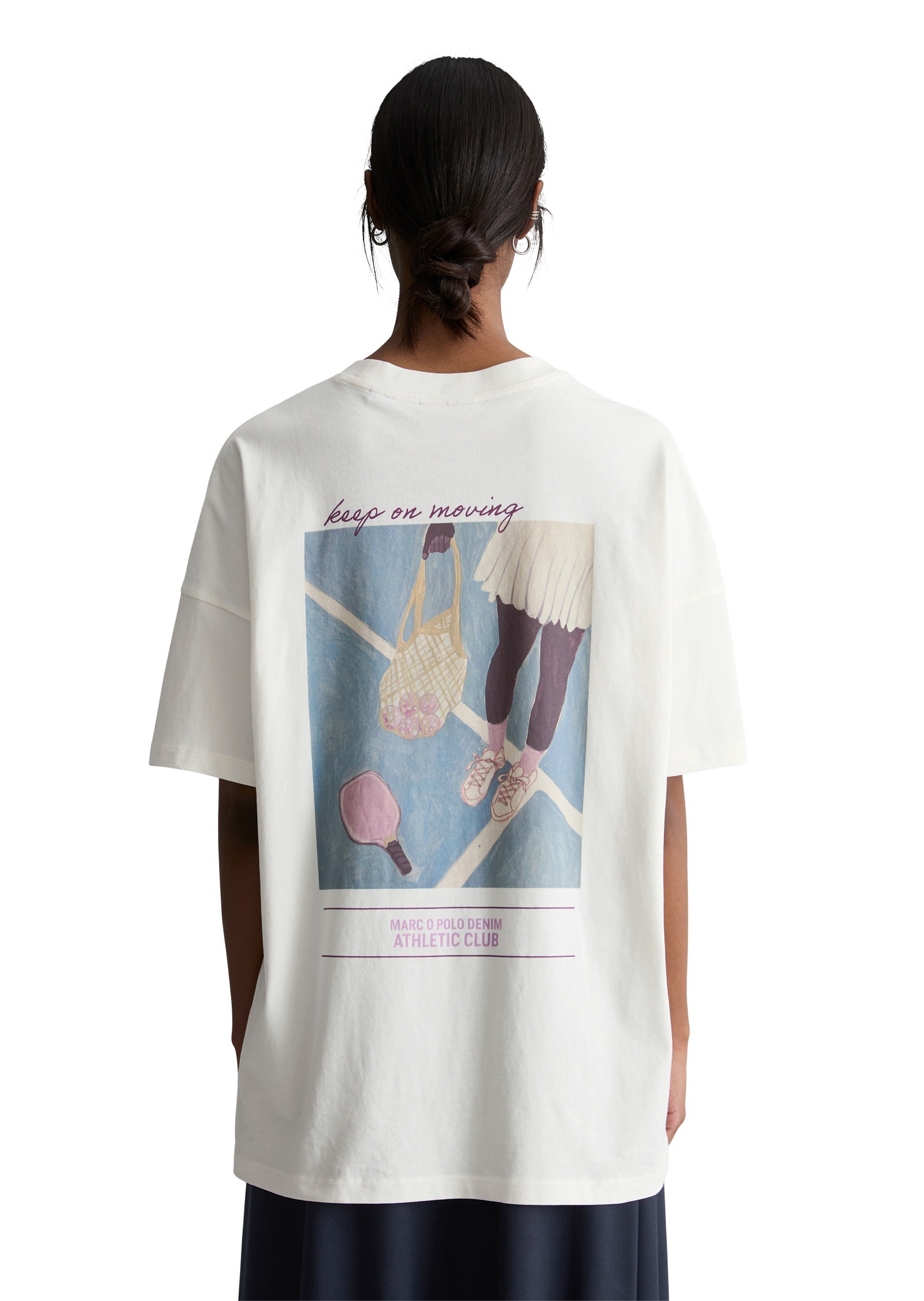 Marc O'Polo DENIM T-Shirt »aus Heavy Jersey«