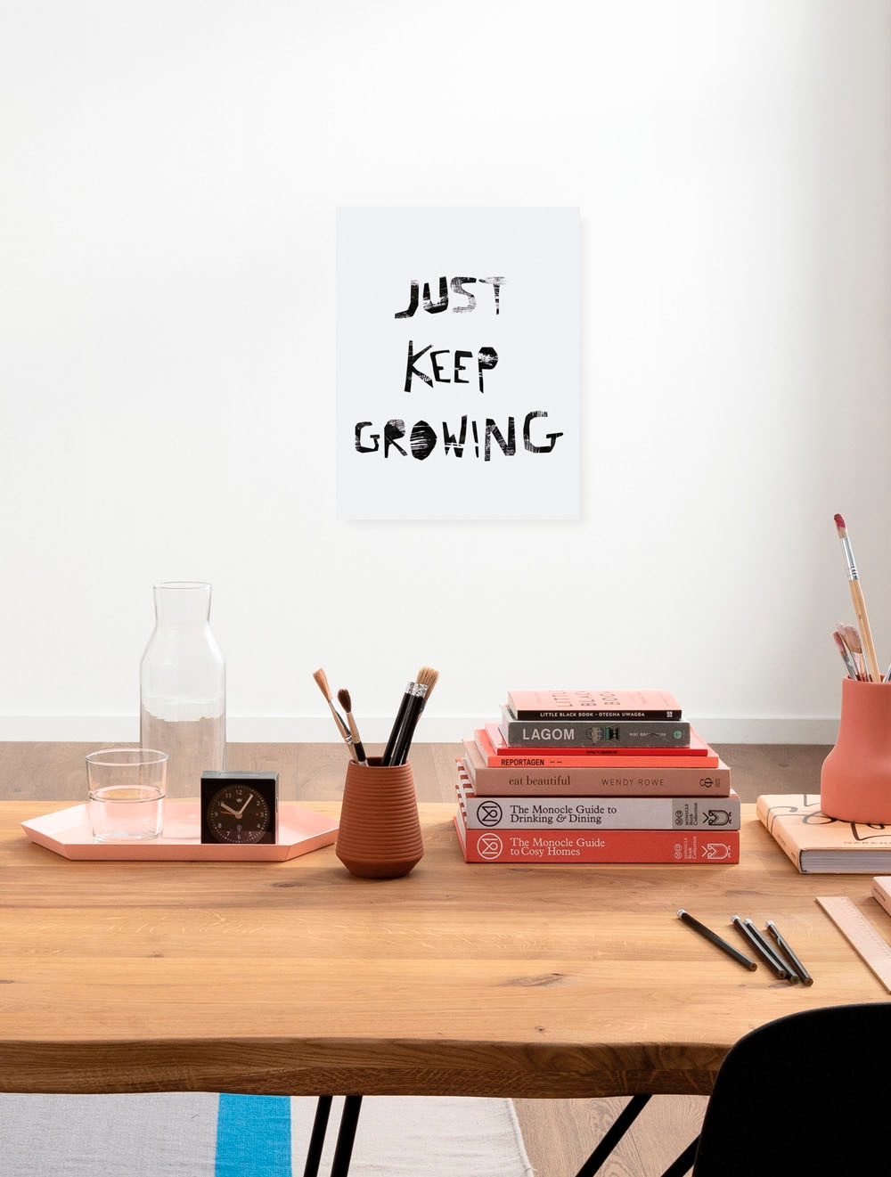 Komar Leinwandbild "Growing Up - Größe 30 x 40 cm" Natur 1 Stk. tlg. Keilra günstig online kaufen