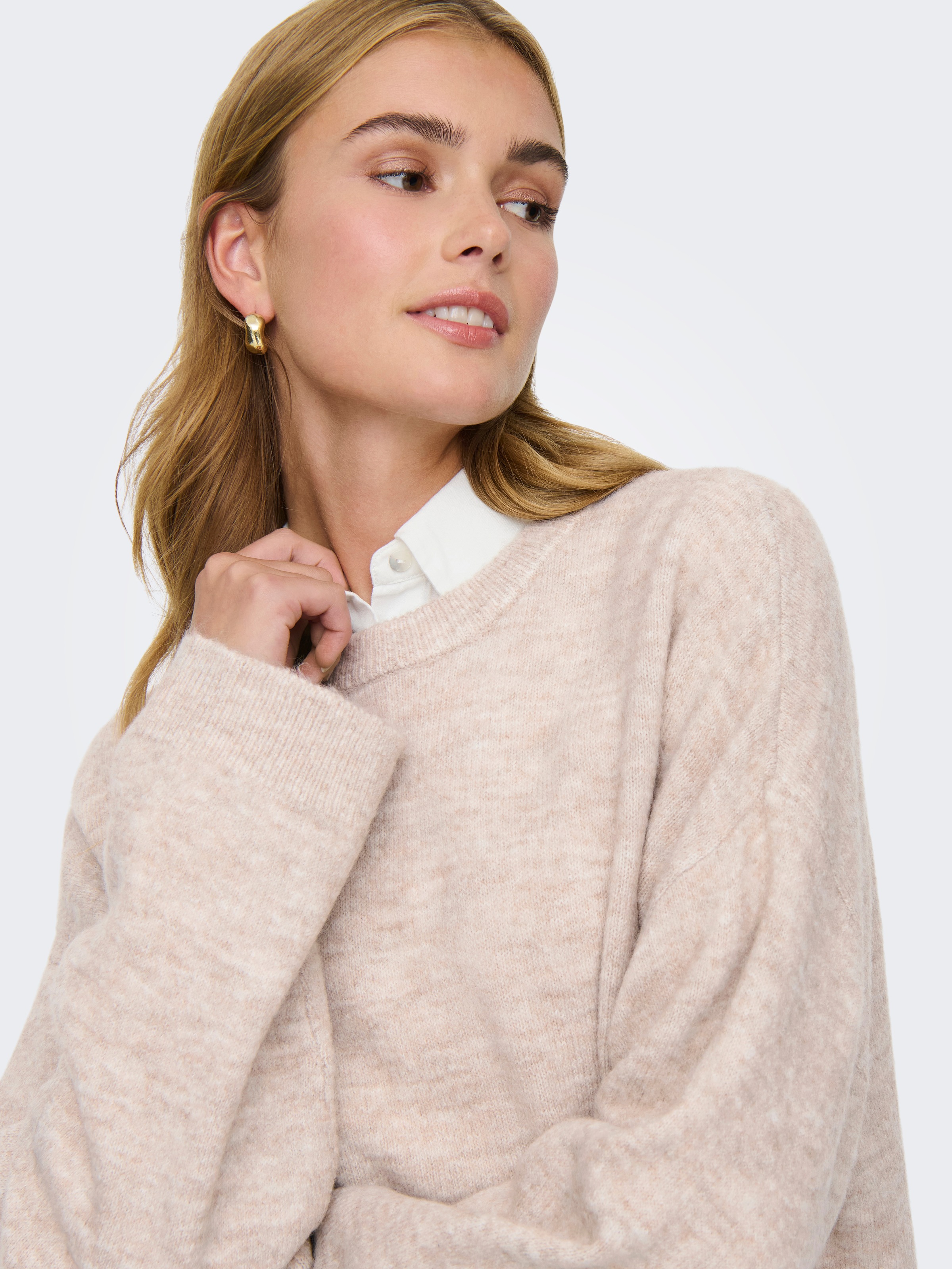 ONLY Pullover ONLSIMONI beige   XL damen 2